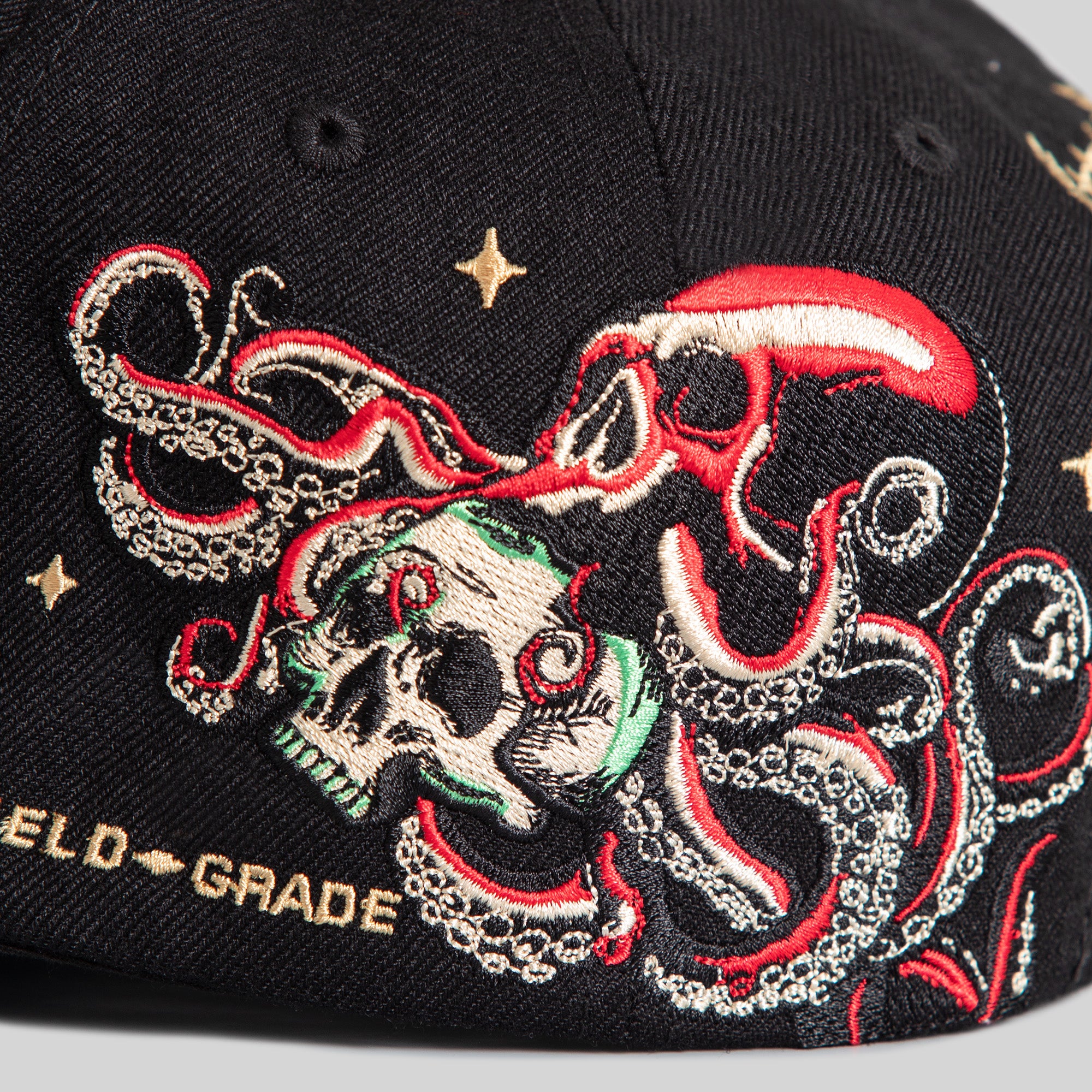 NO F*CKS GIVEN SAILOR BLACK WOOL TRUCKER