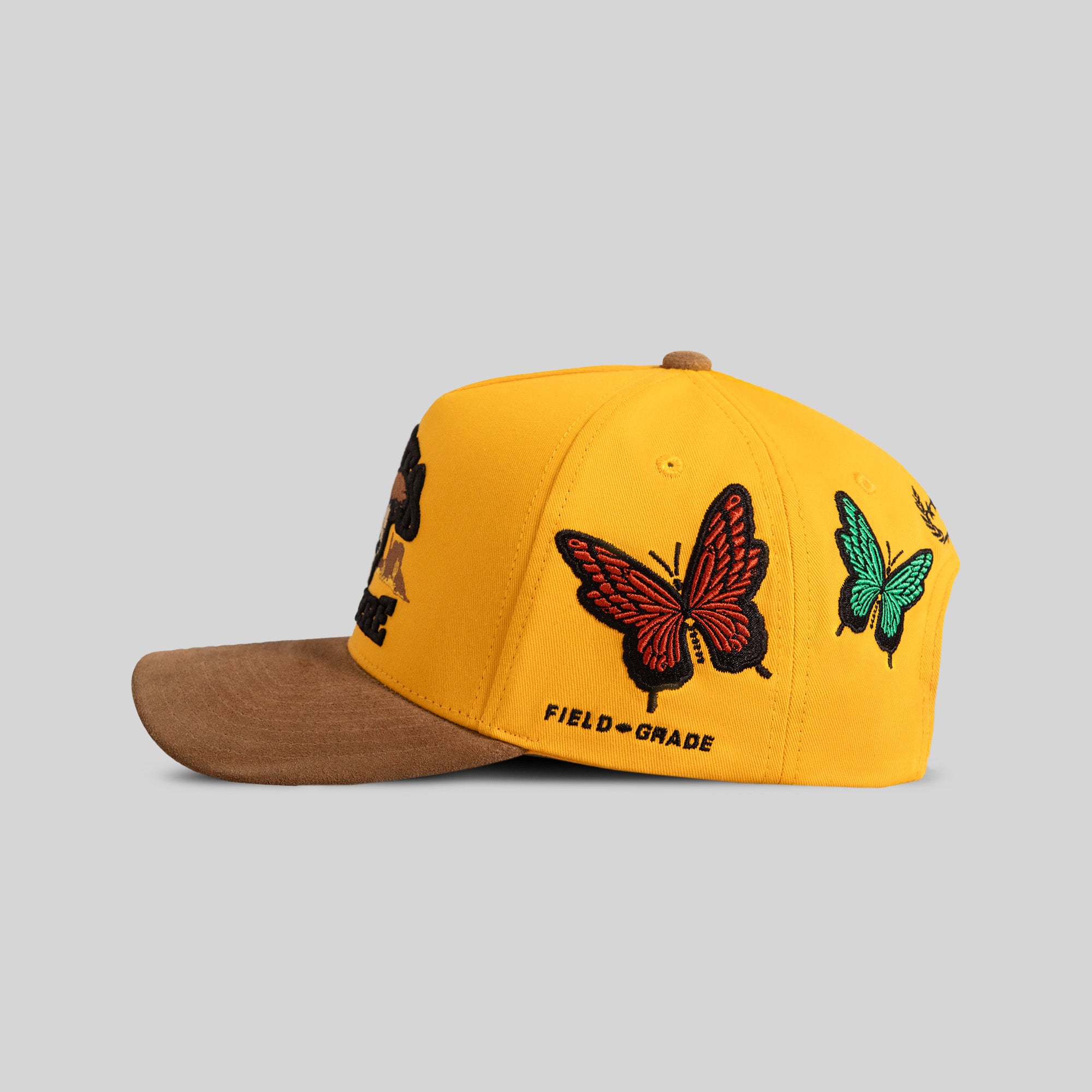 ROAD TO NOWHERE BUTTERFLIGHT TWILL SUEDE TRUCKER