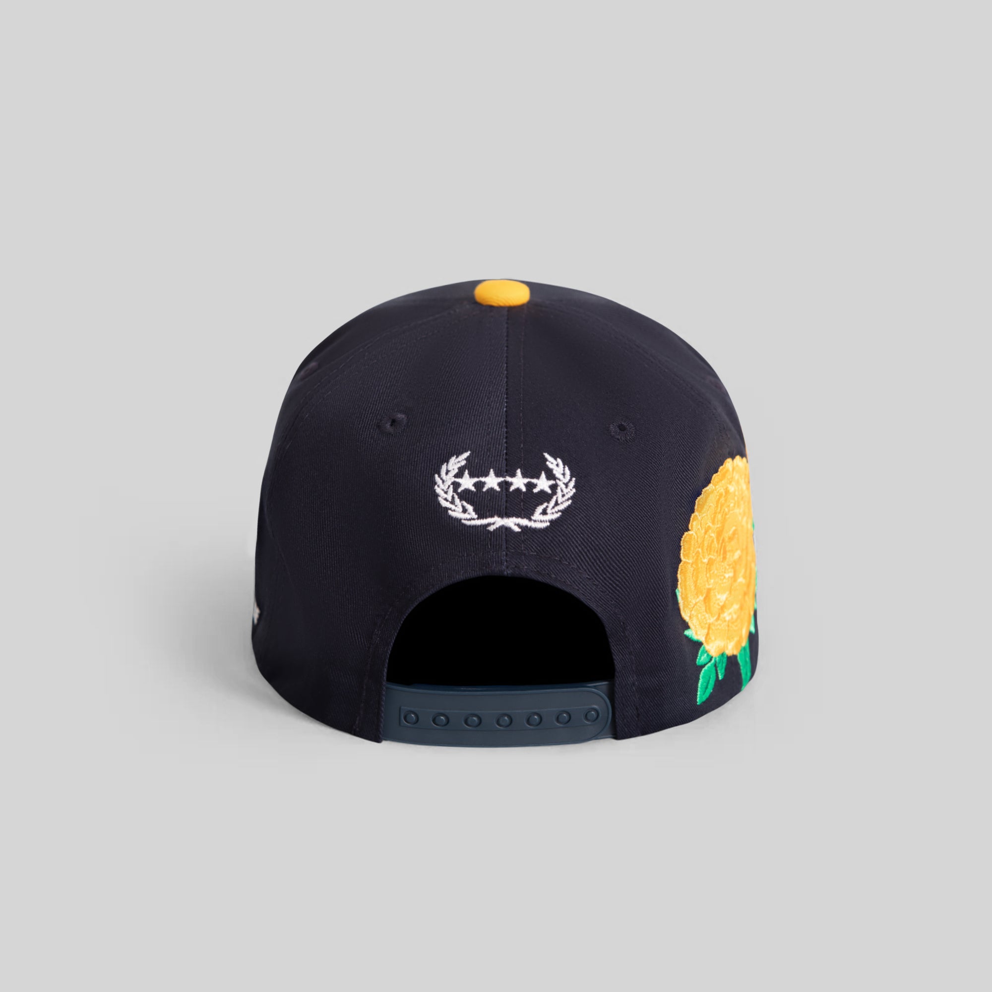 DON'T ASK ME MARIGOLD DEEP NAVY FG GREEN TWILL TRUCKER