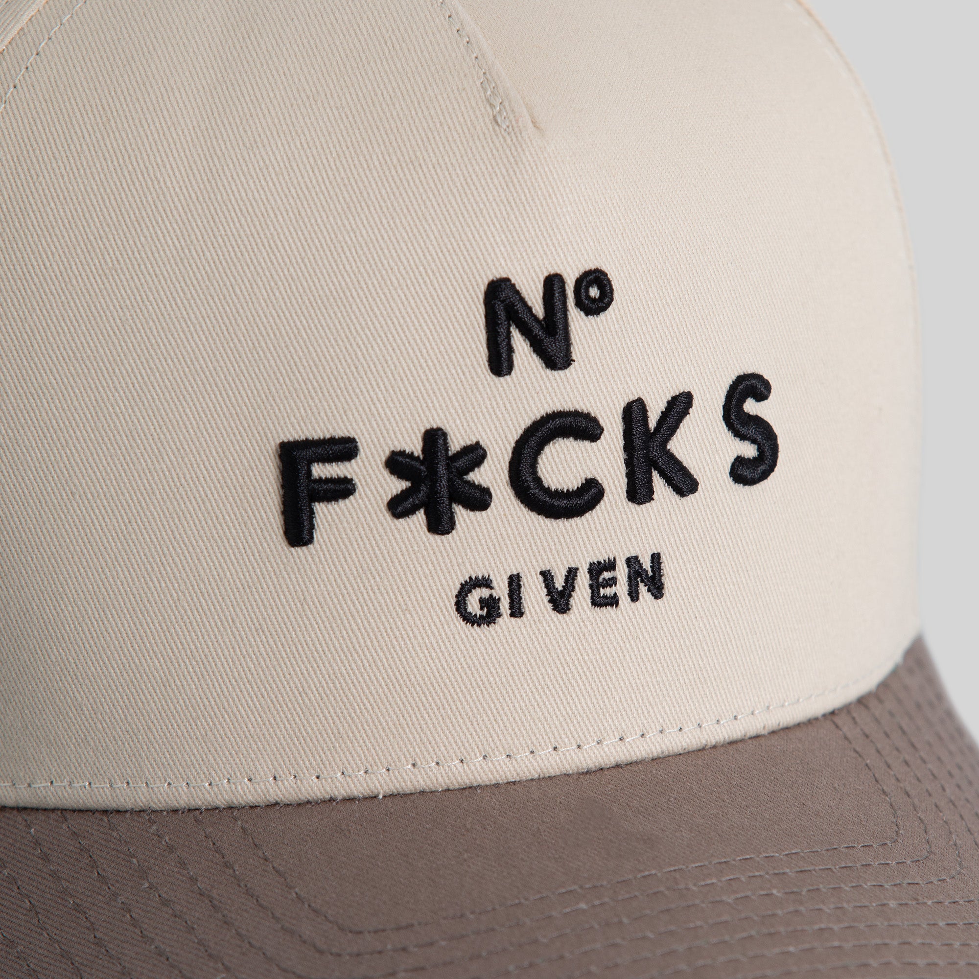 NO F*CKS GIVEN BUTTERFLIGHT TWILL TRUCKER
