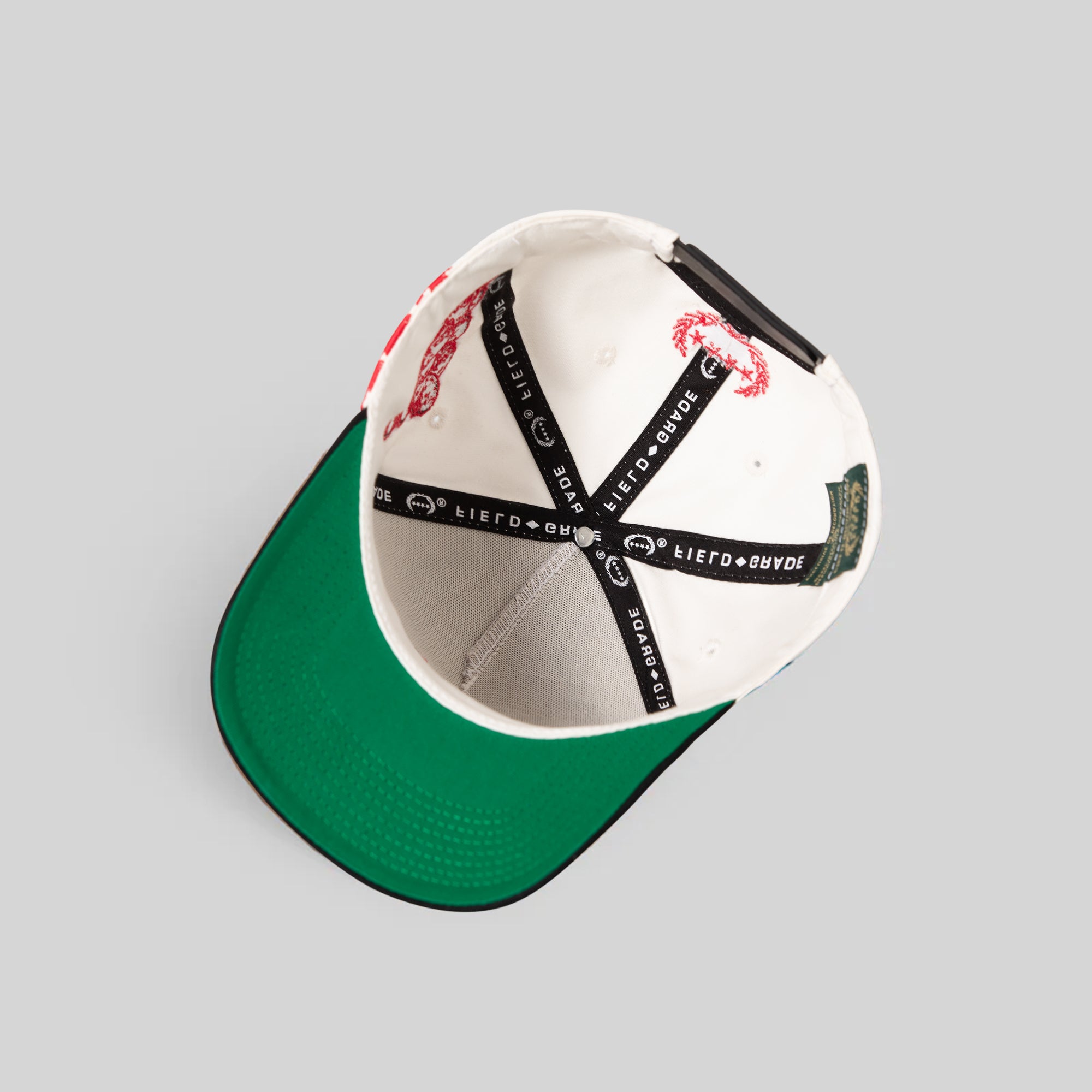 PRAY FOR ME OFF WHITE BLACK TWILL TRUCKER
