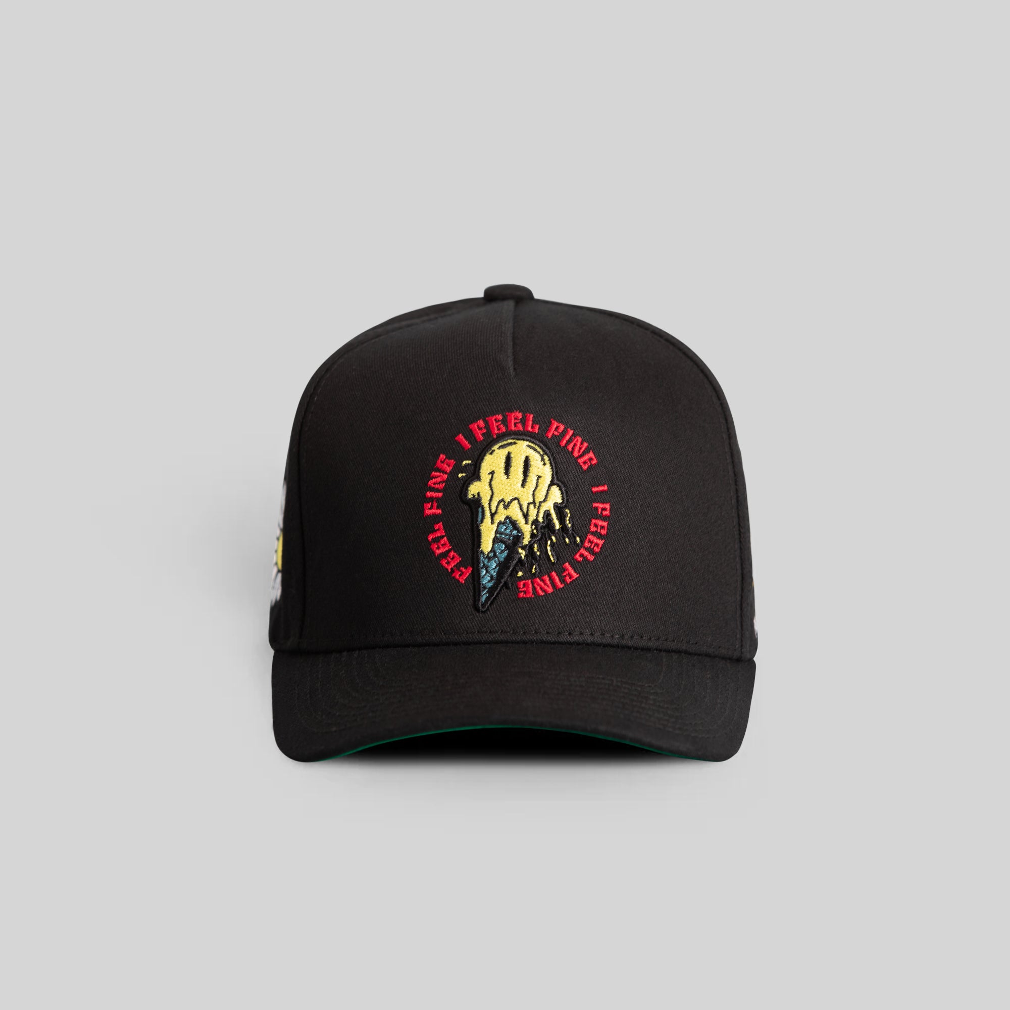 MODEST SCRIPT BLACK SUEDE TRUCKER