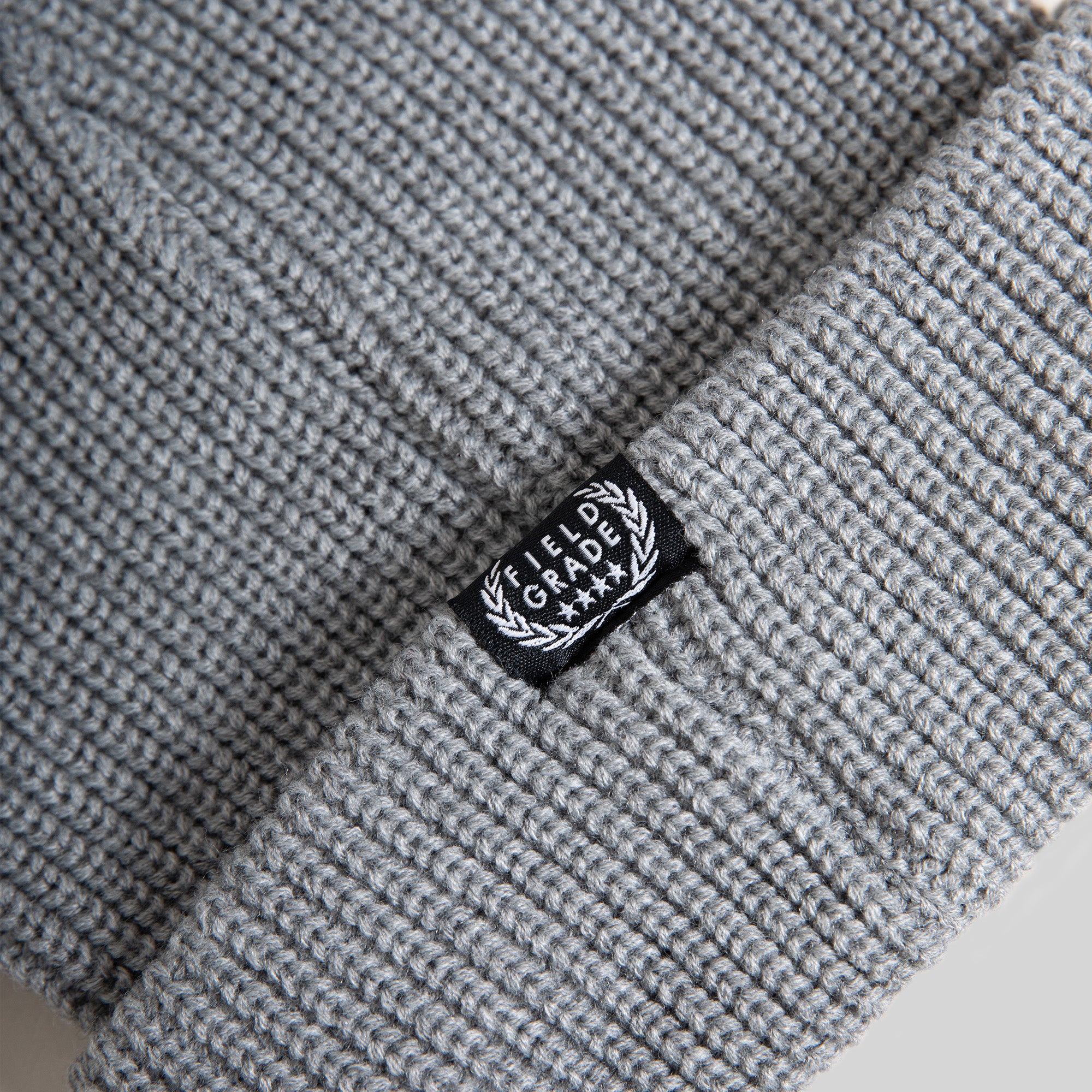 FIELD GRADE HEATHER GREY WATCH CAP