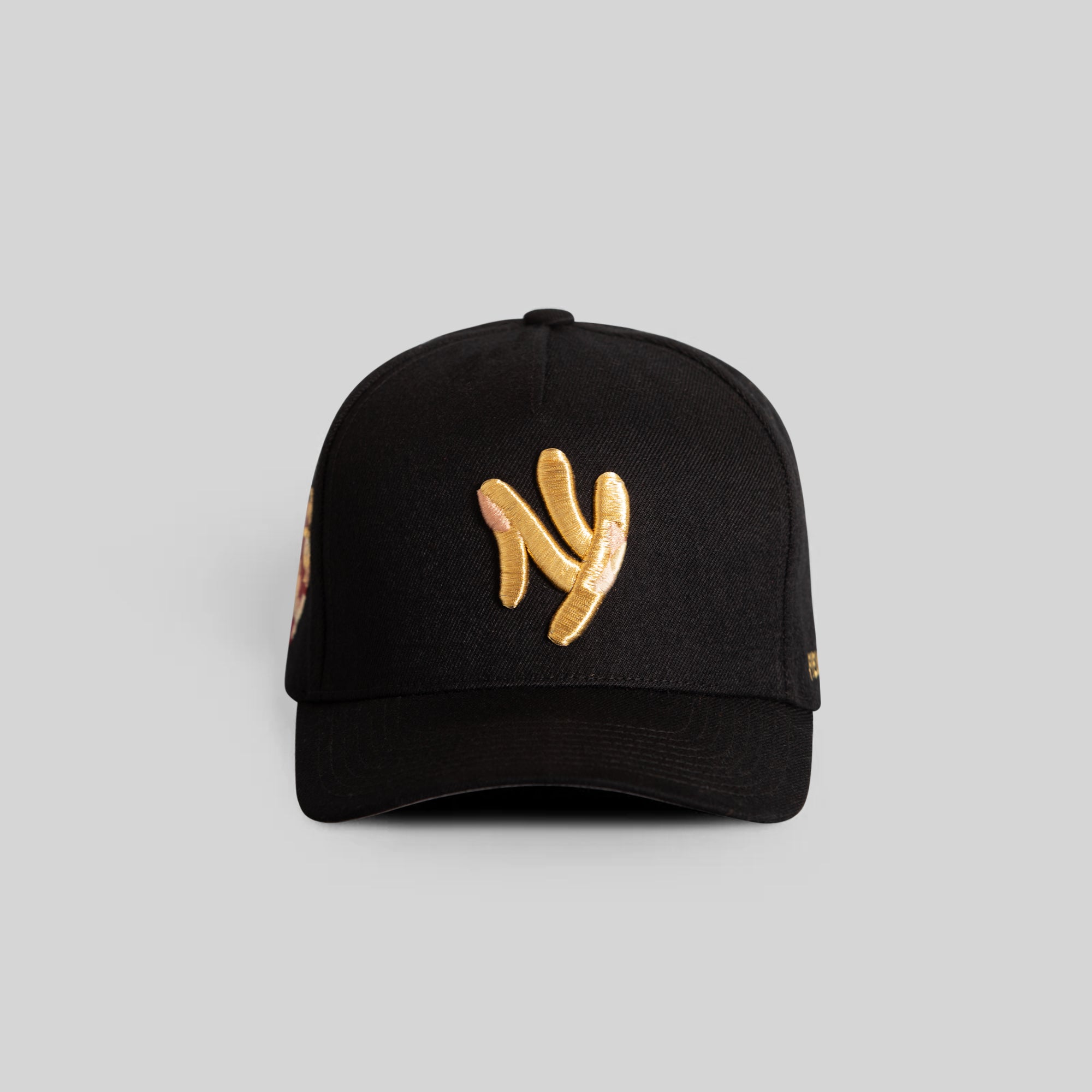 KURVE KING X FIELD GRADE NY IS HEALING BLACK WOOL TRUCKER