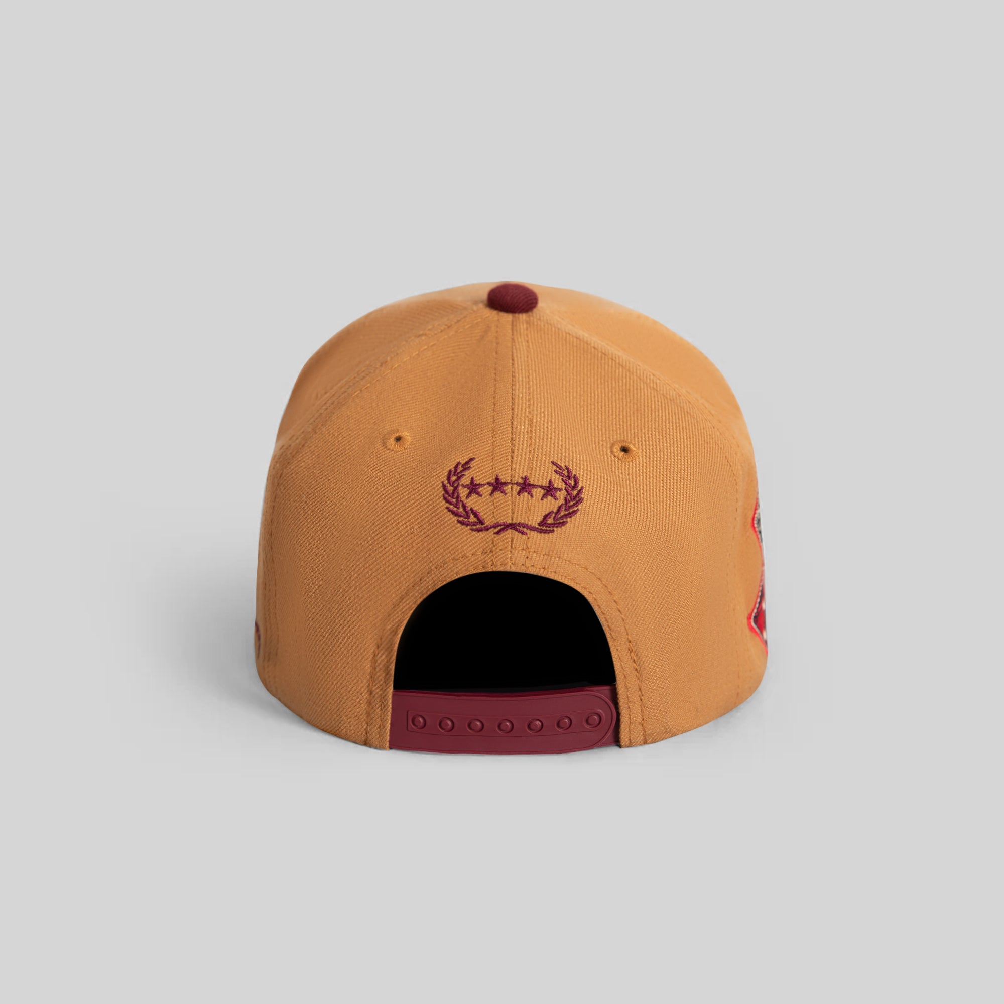 BAD LUCK CASINO WHEAT BORDEAUX WOOL TRUCKER