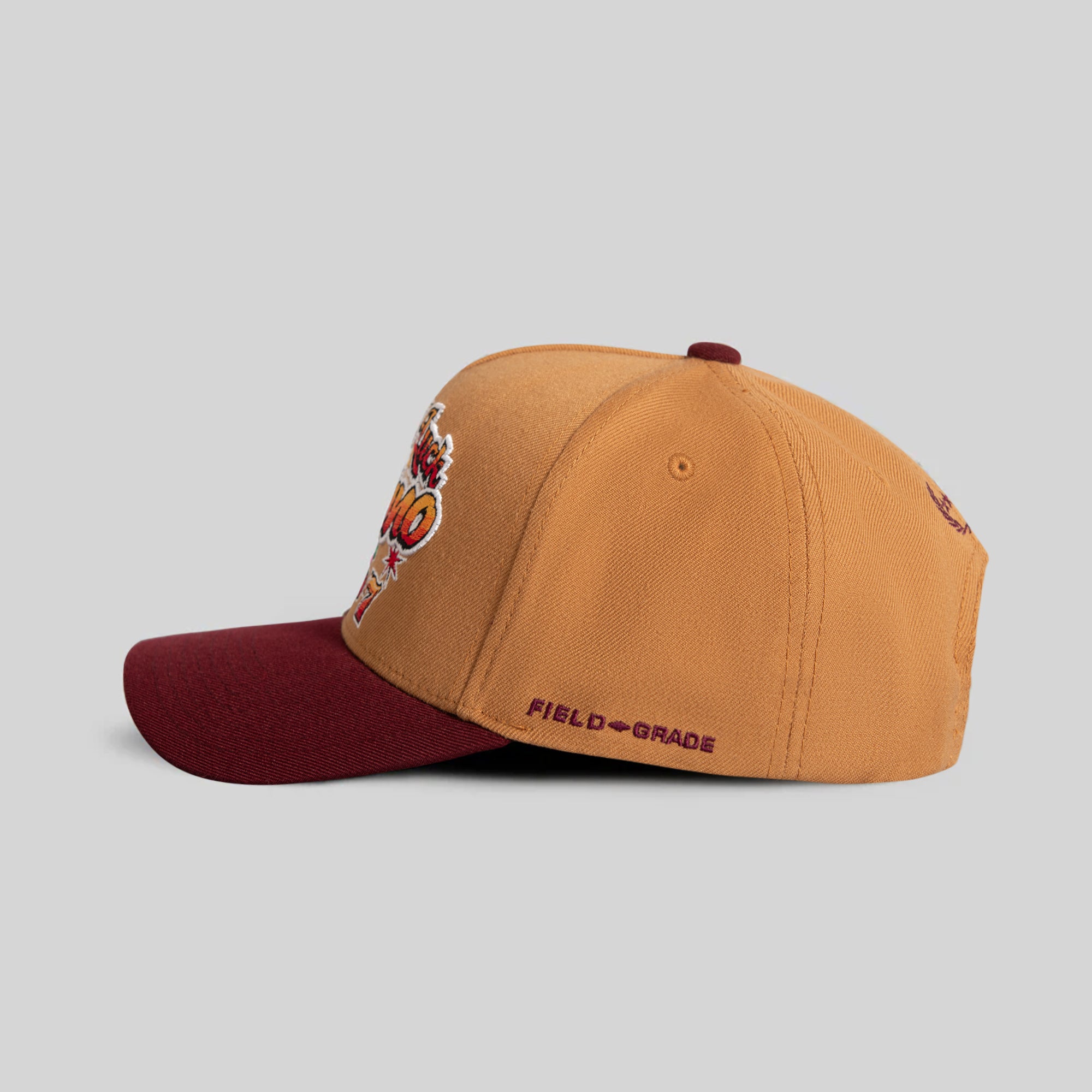 BAD LUCK CASINO WHEAT BORDEAUX WOOL TRUCKER