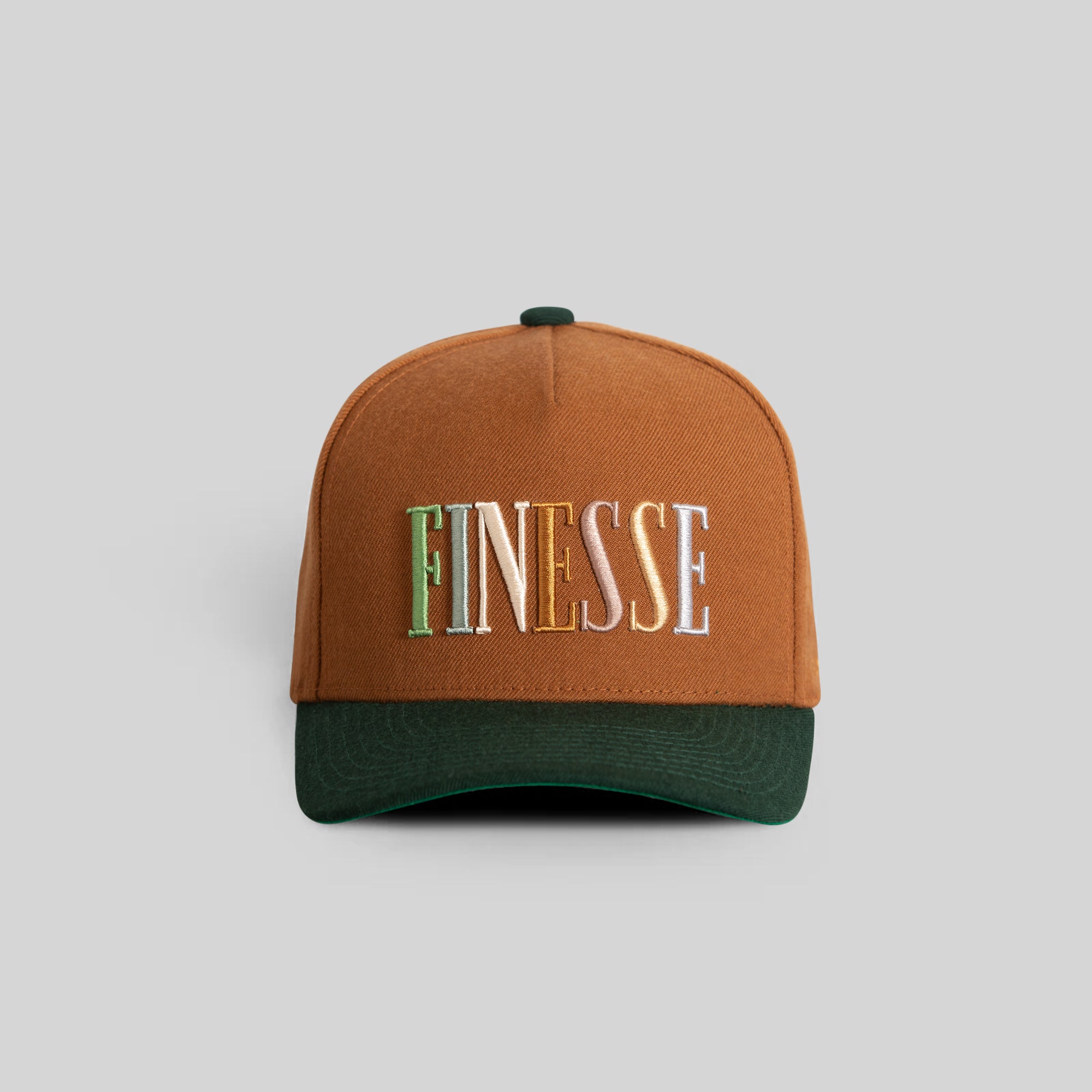 FINESSE SESAME FG GREEN WOOL TRUCKER