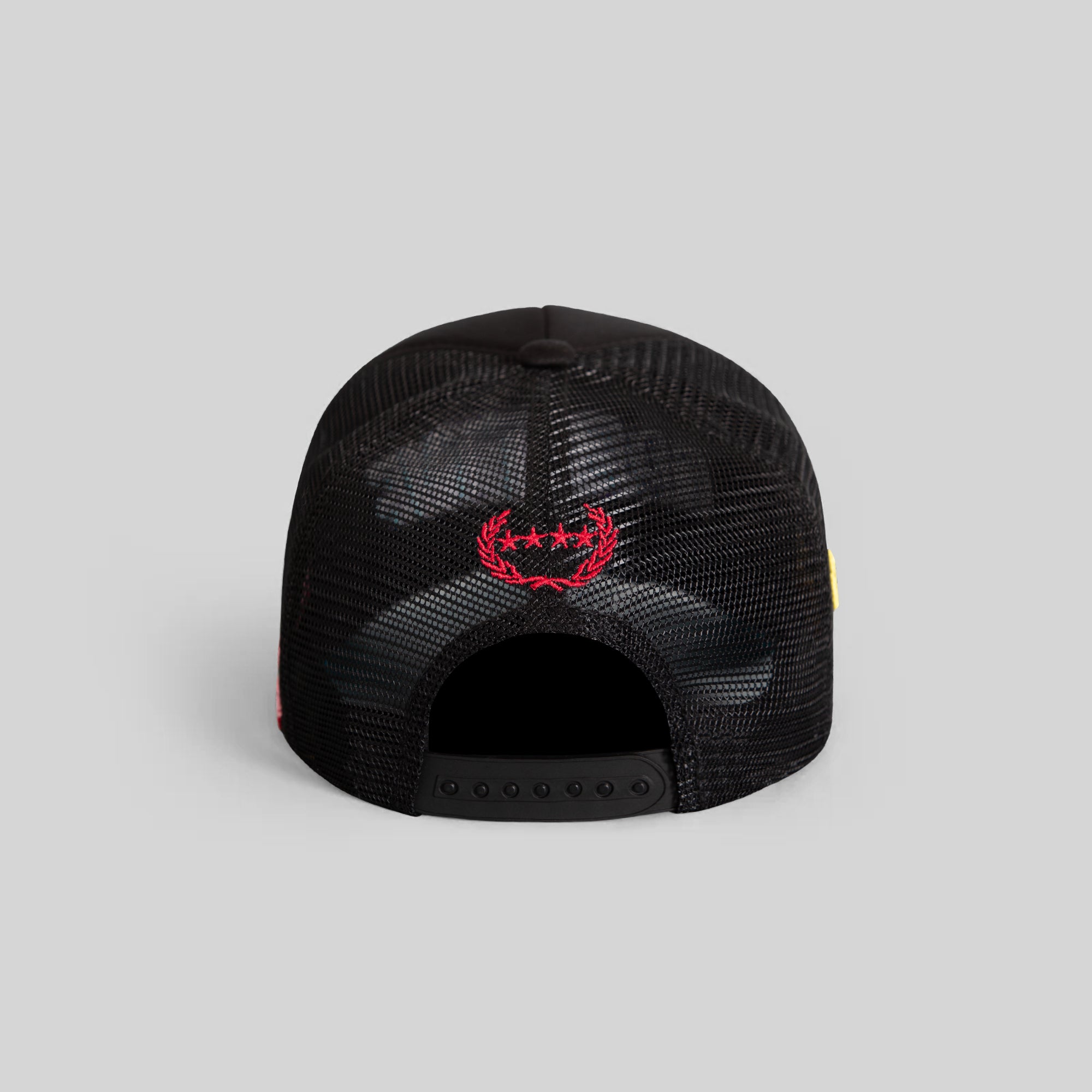 STAY CREATIVE FOAM BLACK MESH TRUCKER