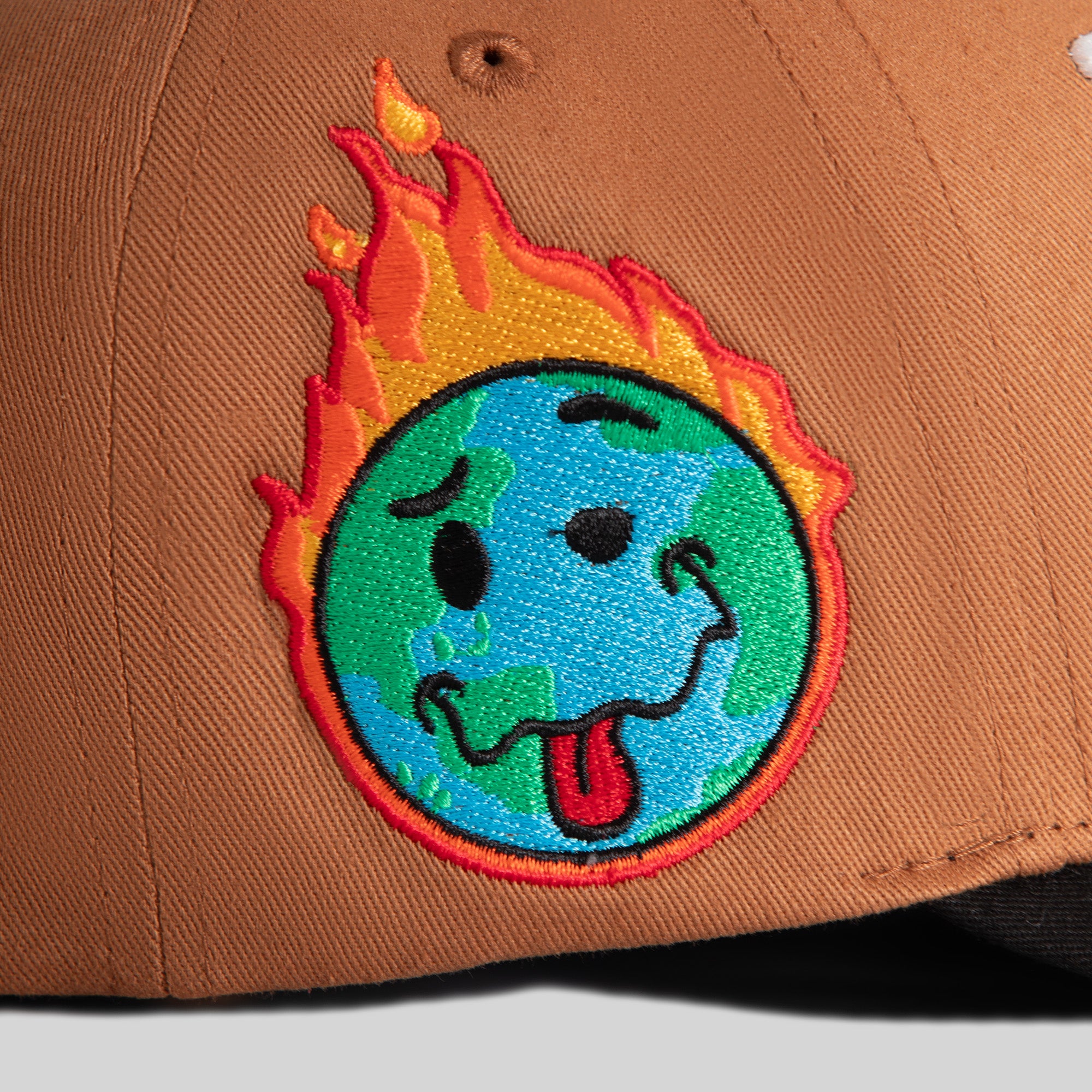 EVERYTHING'S F*CKED PANAMA BLACK TWILL TRUCKER