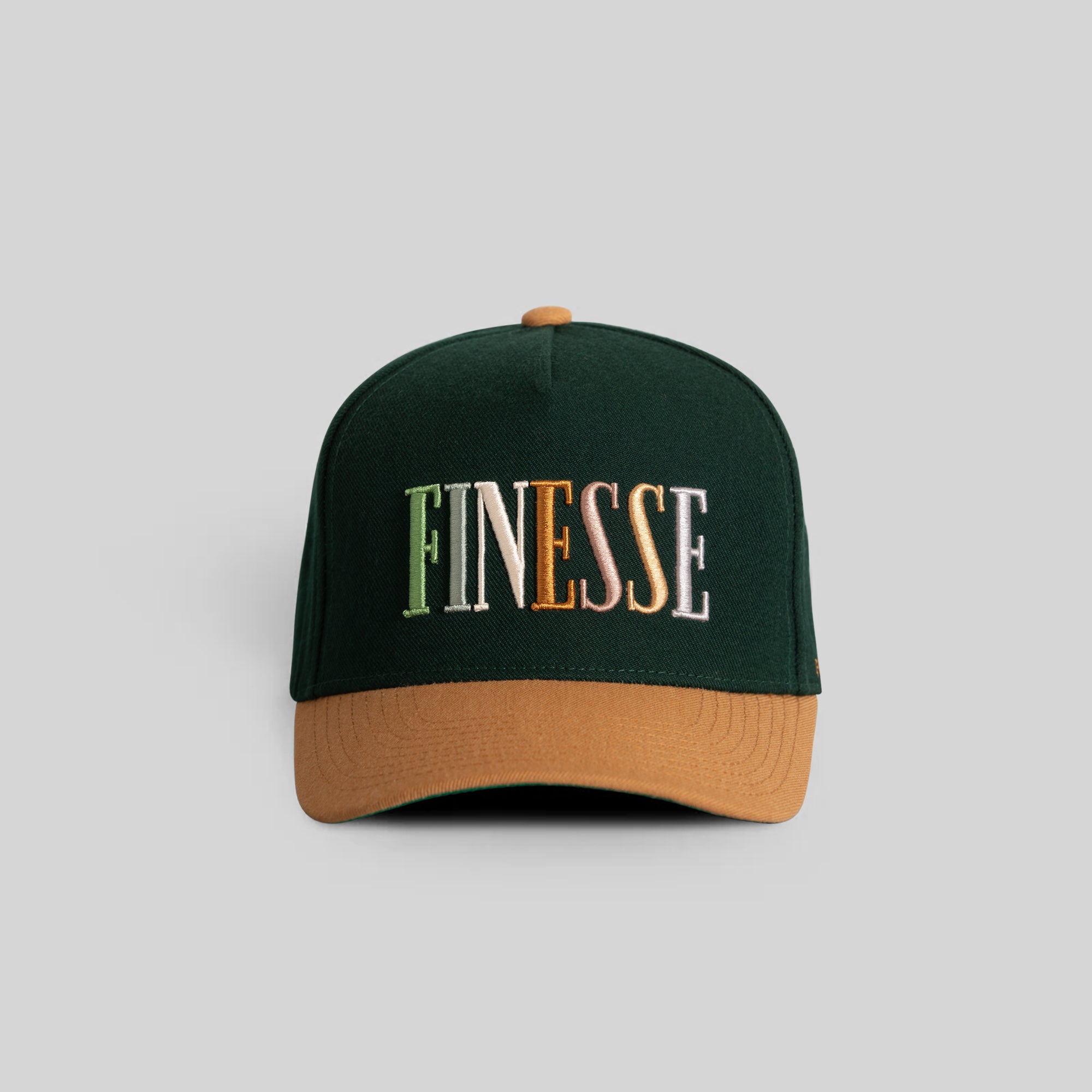 FINESSE FG GREEN WHEAT WOOL TRUCKER