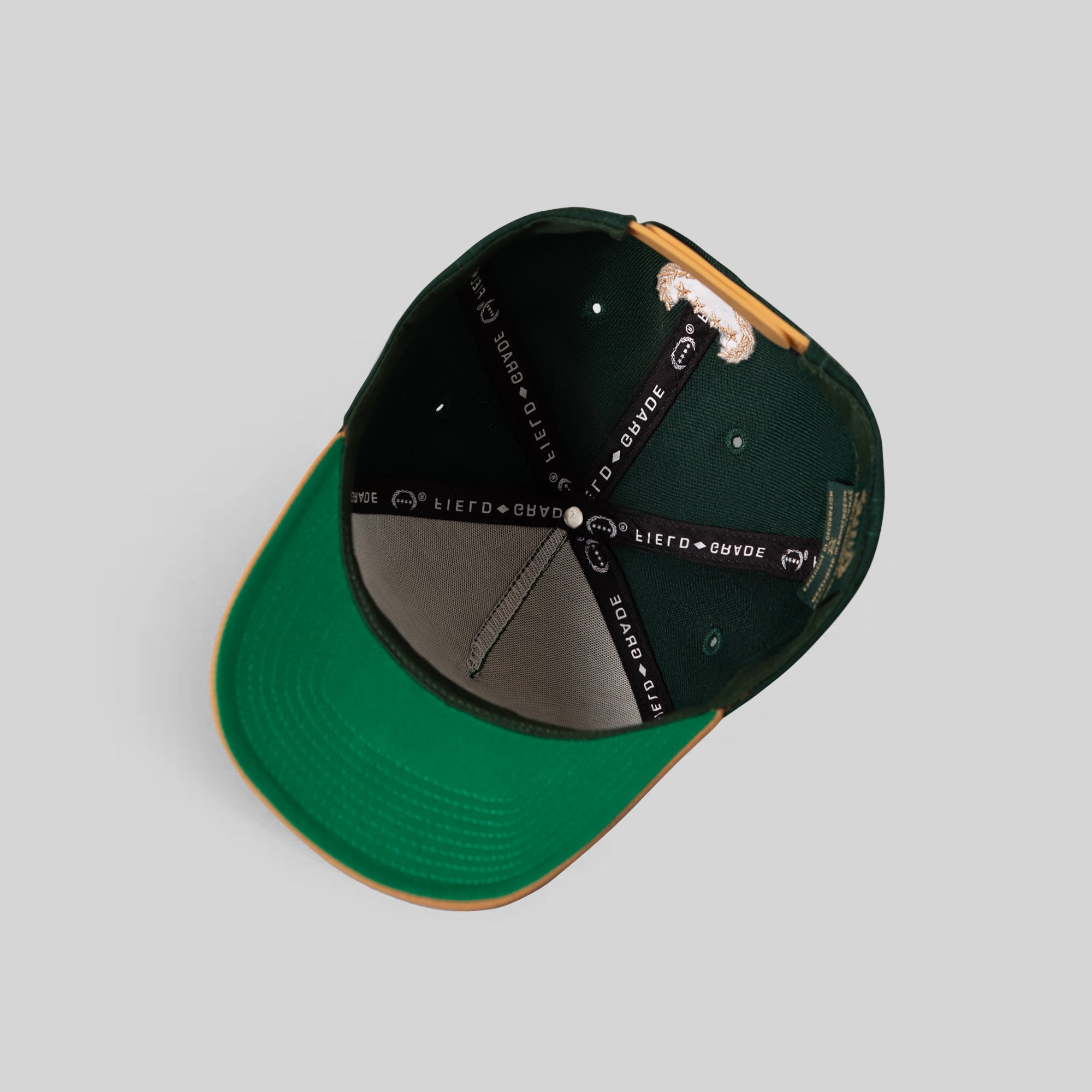 FINESSE FG GREEN WHEAT WOOL TRUCKER