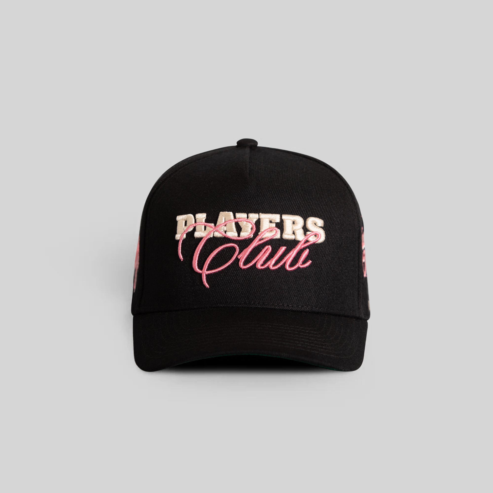 PLAYERS CLUB BLACK WOOL TRUCKER