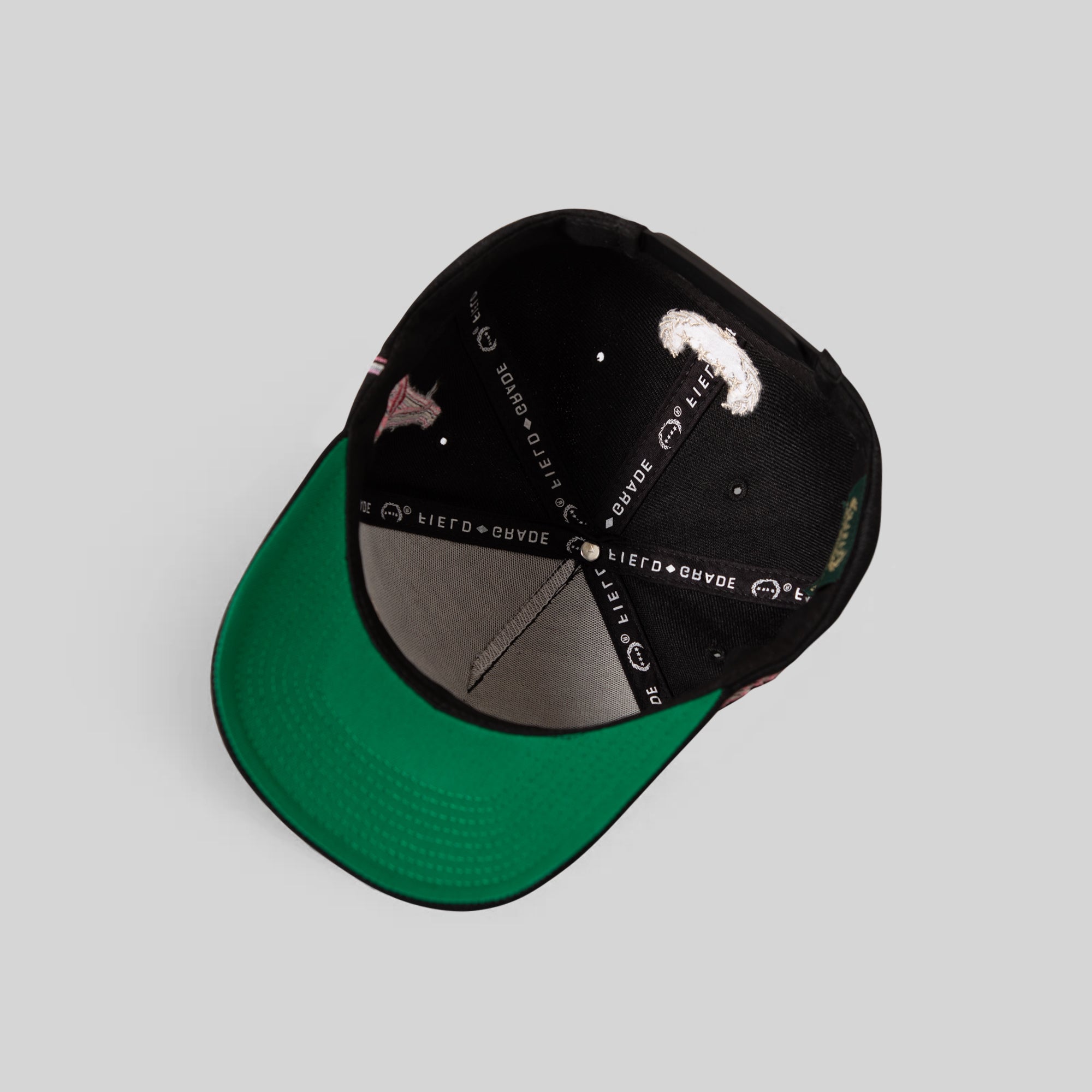 PLAYERS CLUB BLACK WOOL TRUCKER