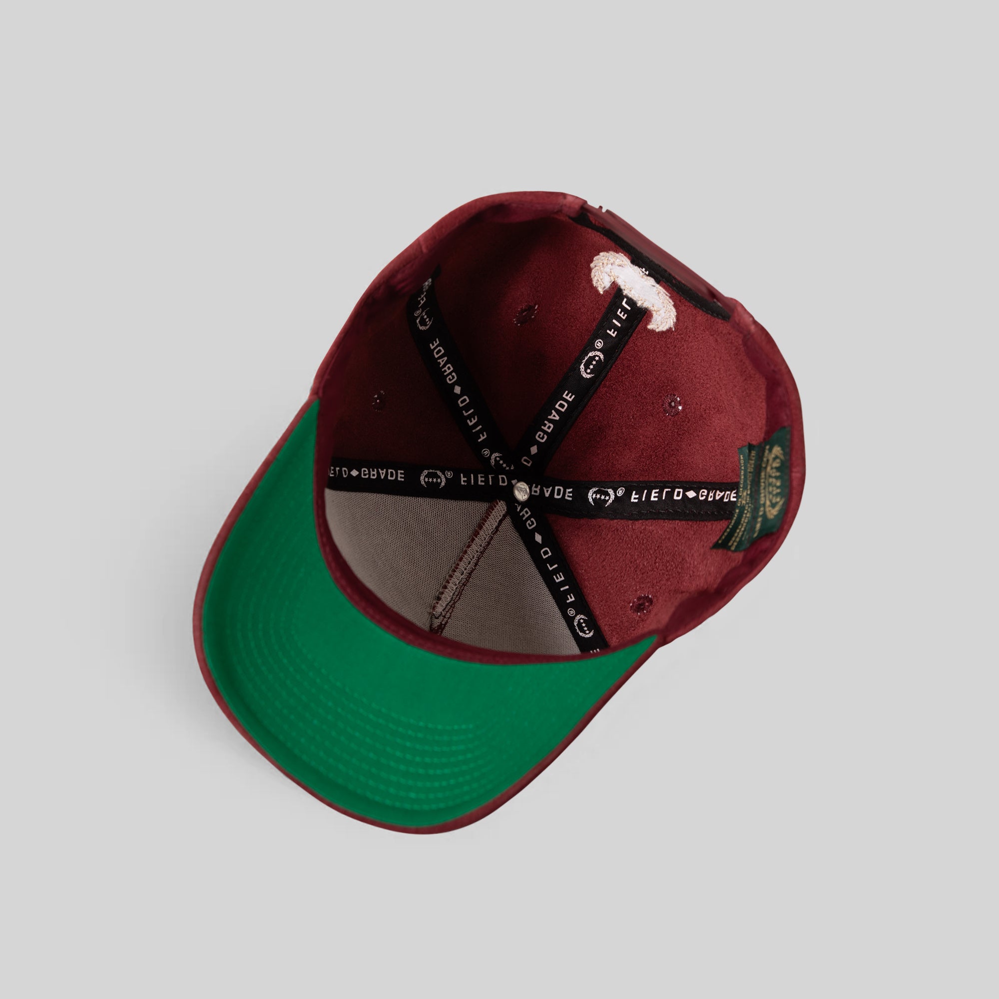 FINESSE BORDEAUX SUEDE TRUCKER