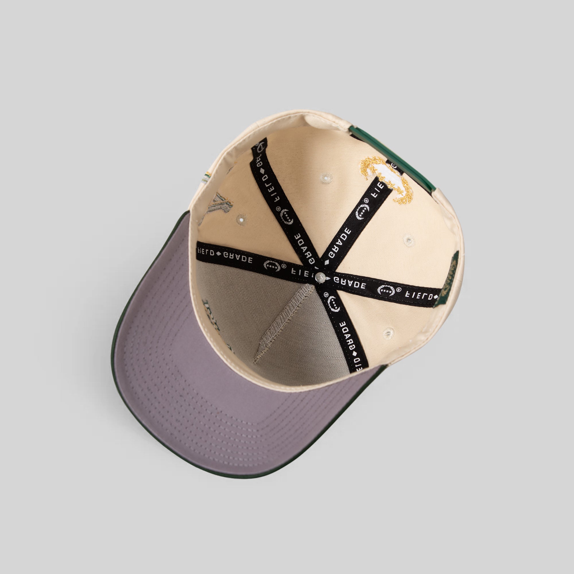 PLAYERS CLUB SAND FG GREEN TWILL TRUCKER