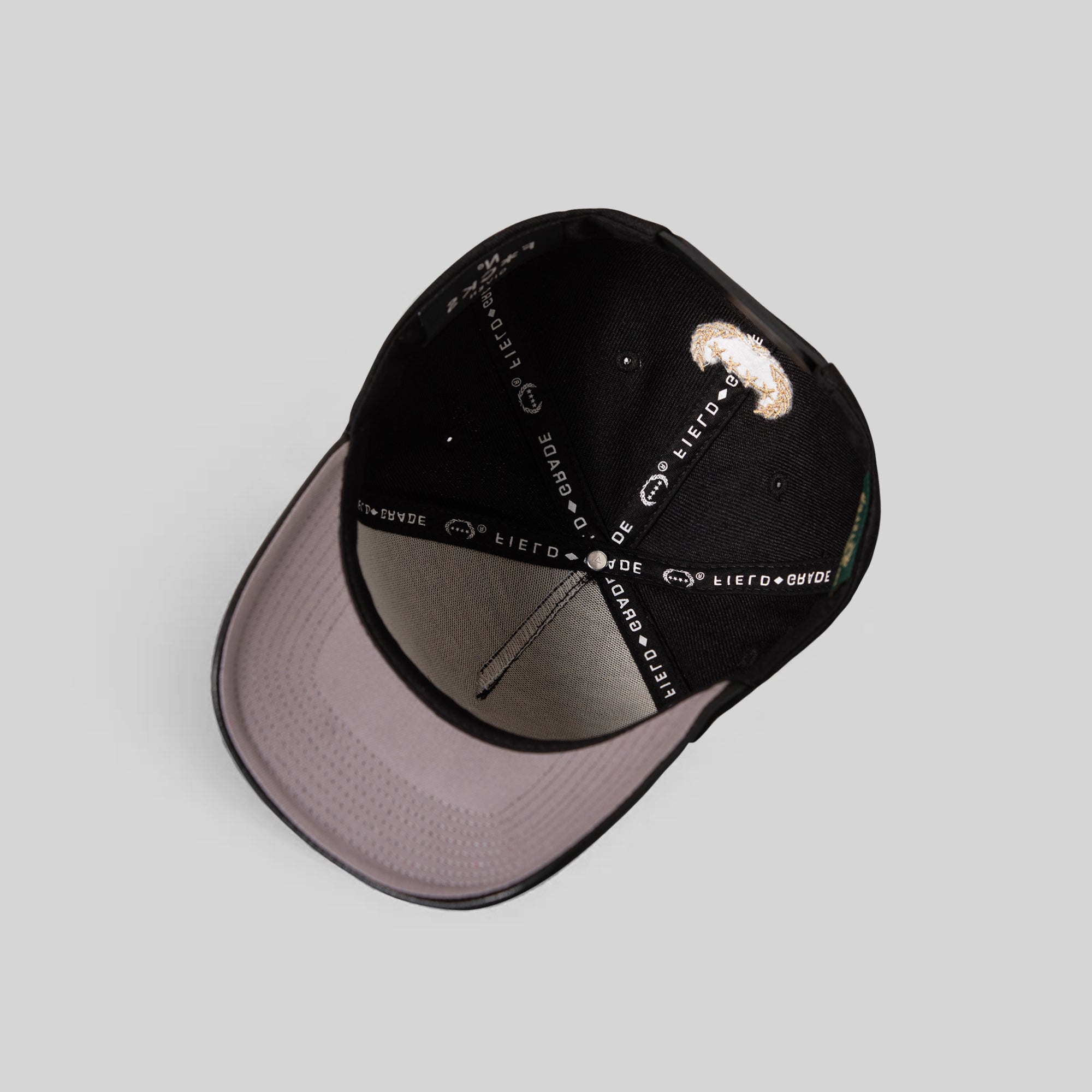 NO F*CKS GIVEN BLACK WOOL LEATHER TRUCKER