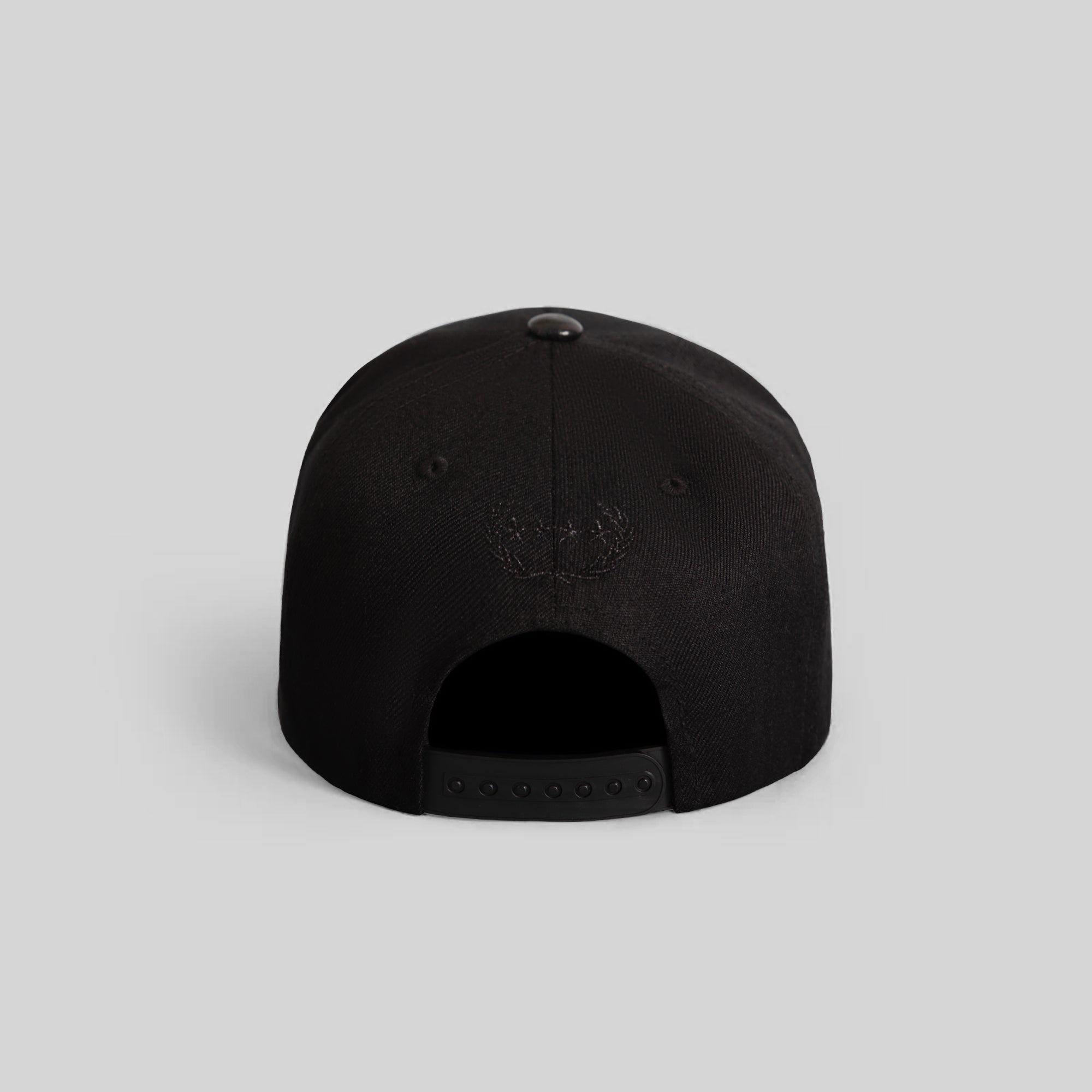 RESPECTFULLY BLACKOUT WOOL LEATHER TRUCKER