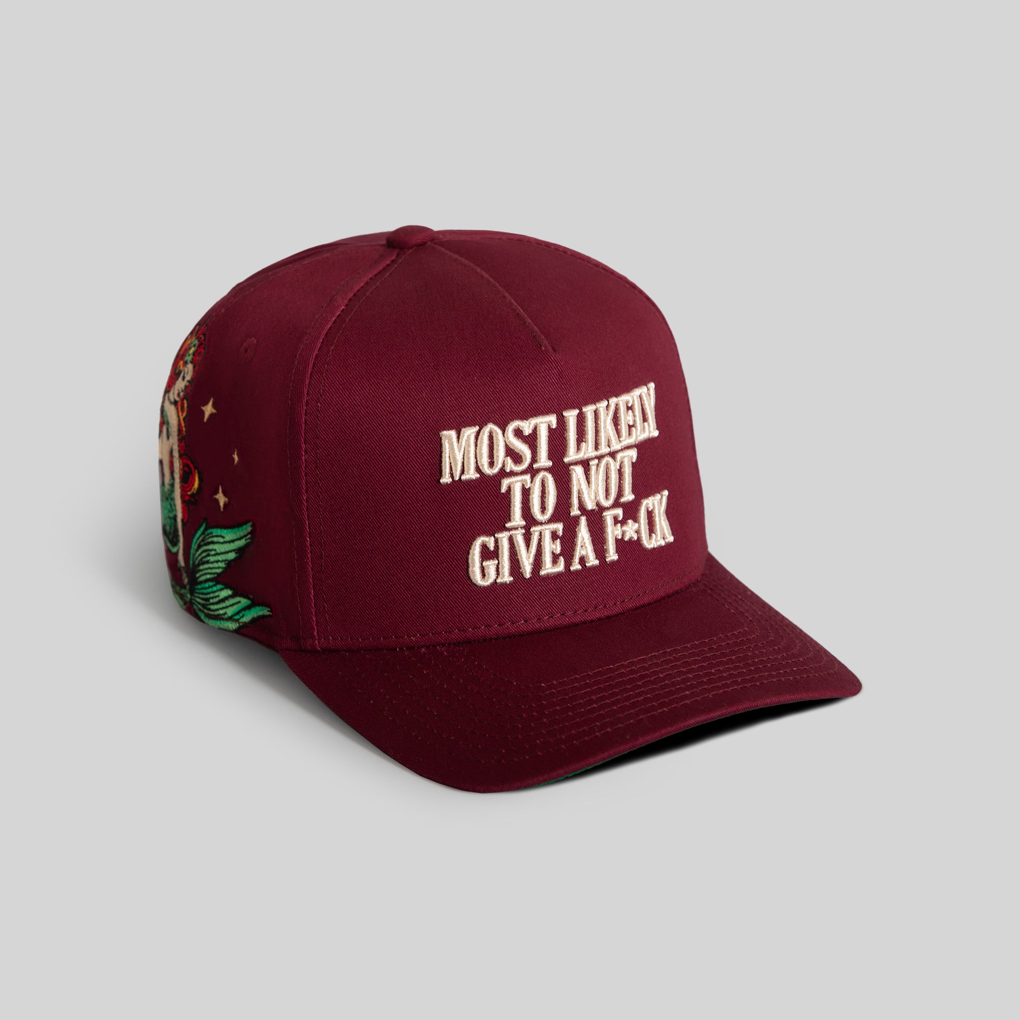 MOST LIKELY SAILOR BORDEAUX TWILL TRUCKER