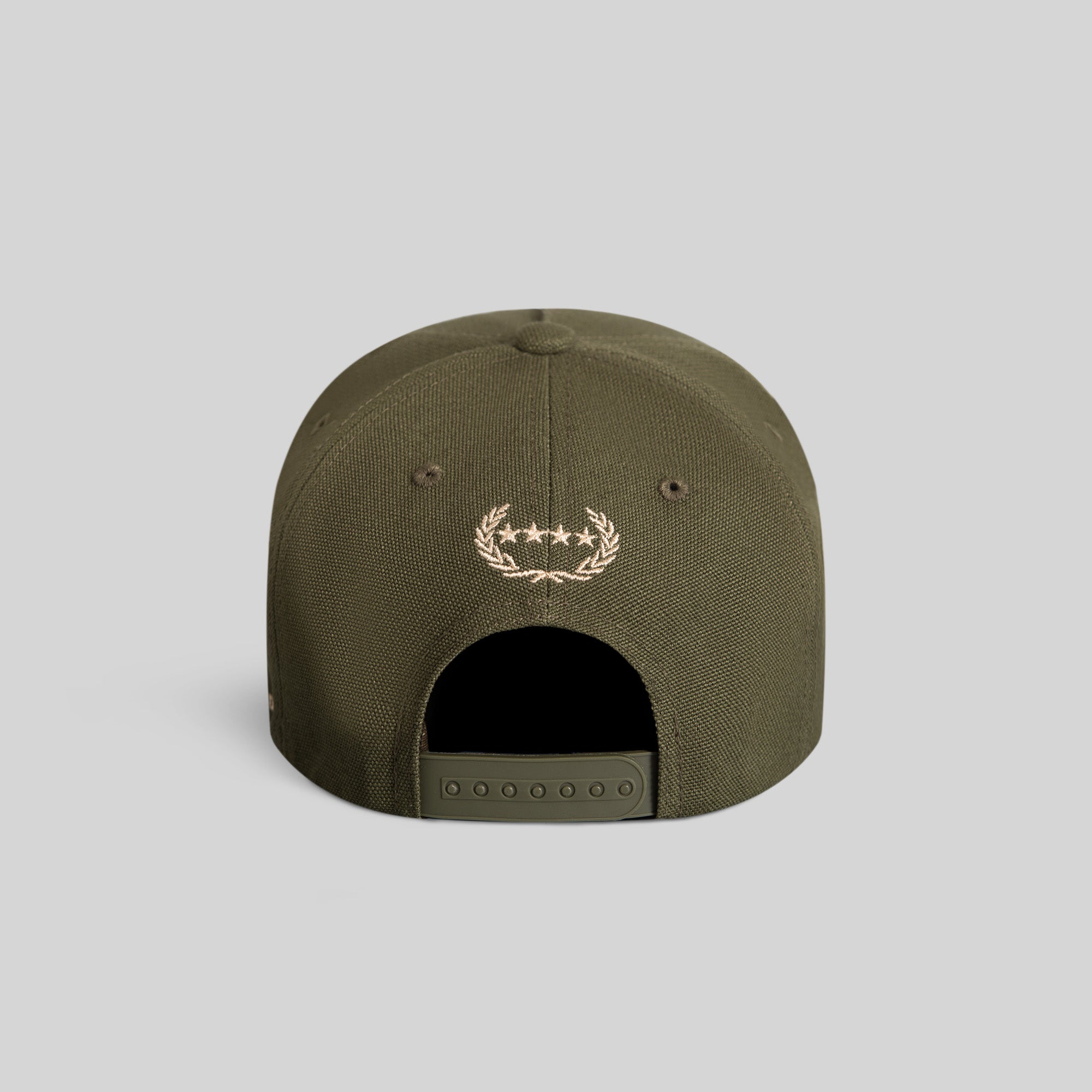 DON'T ASK ME OLIVE DUCK CANVAS TRUCKER