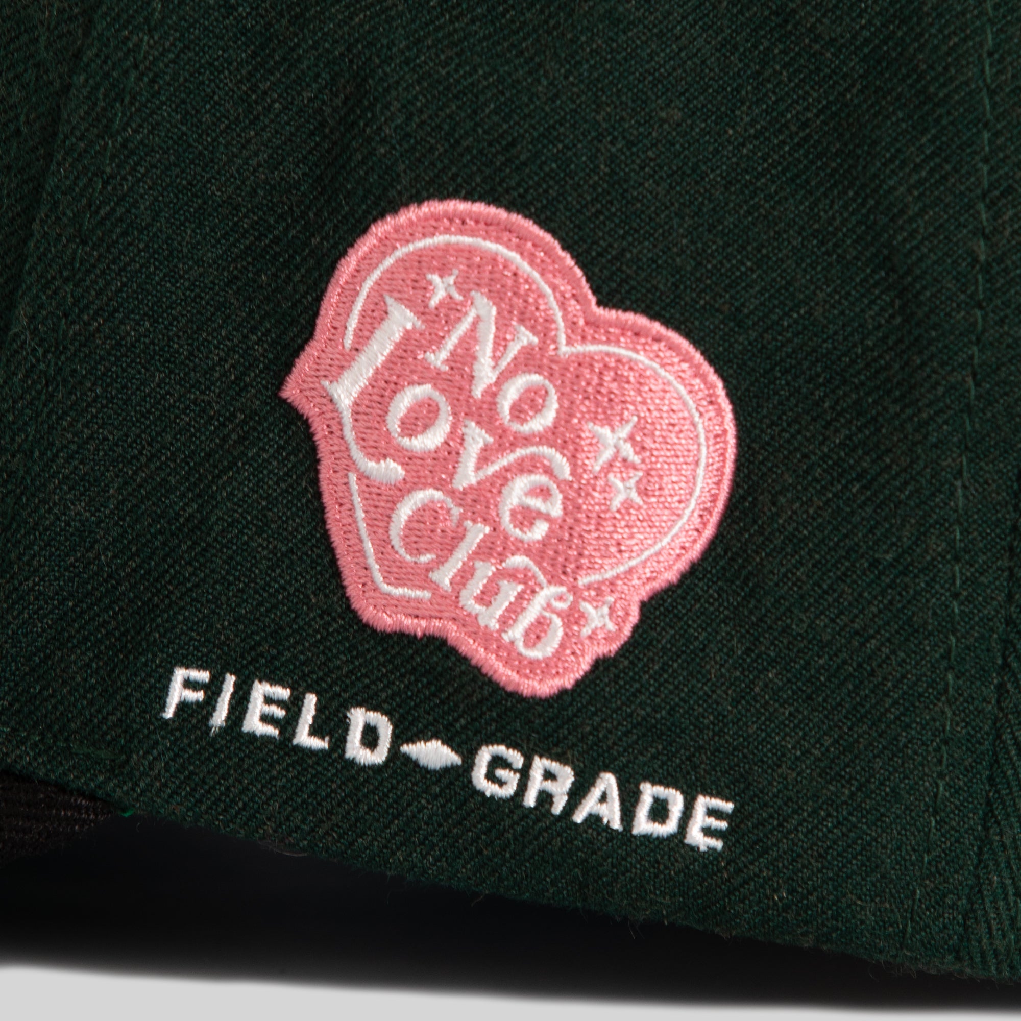 DELETE MY NUMBER EMERALD BLACK WOOL TRUCKER