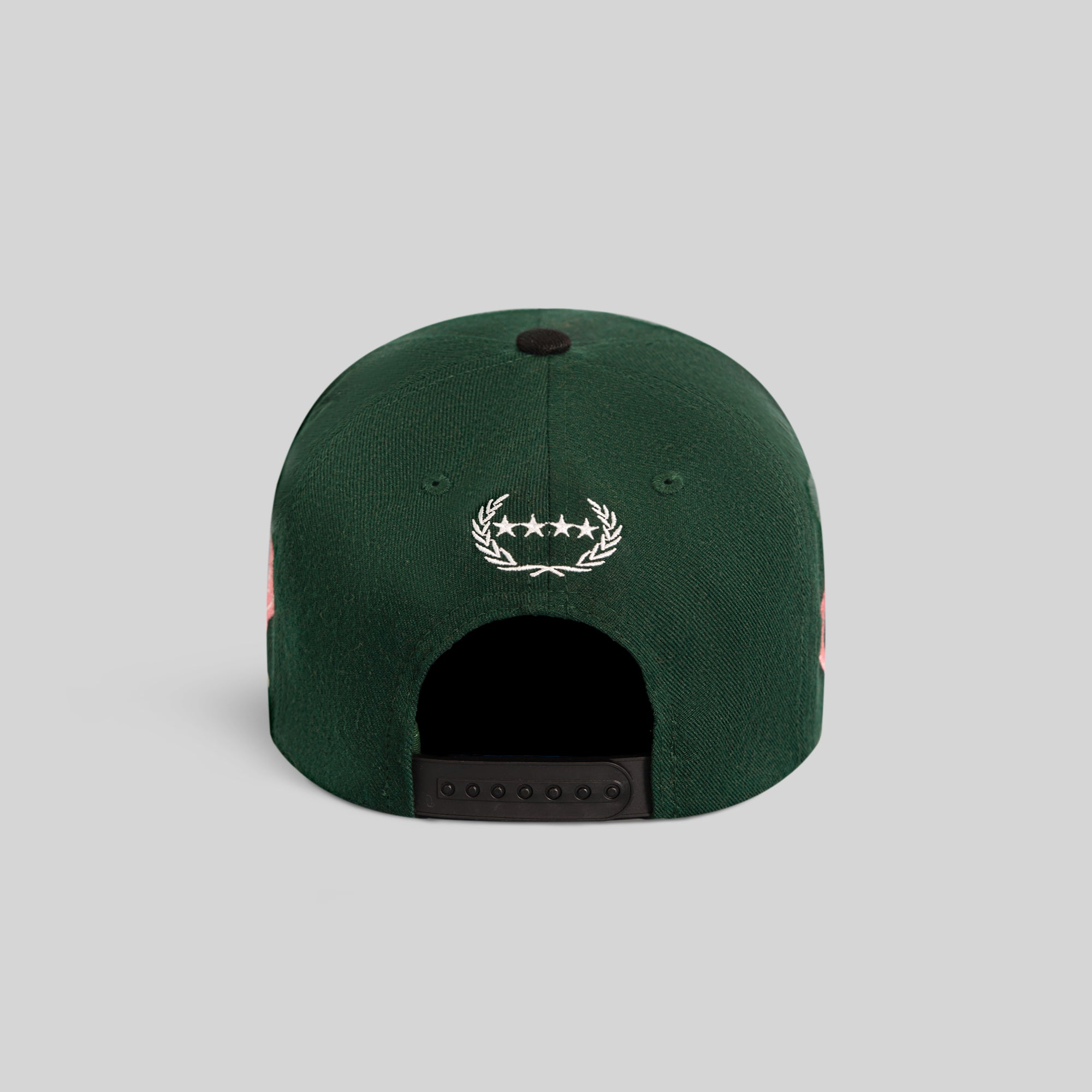 DELETE MY NUMBER EMERALD BLACK WOOL TRUCKER
