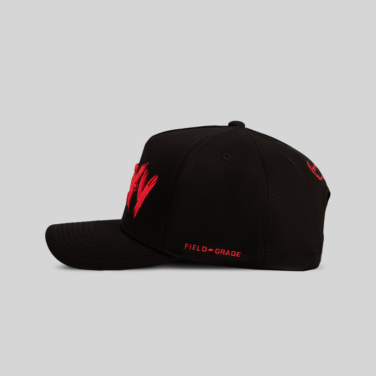 FILTHY BLACK TWILL TRUCKER