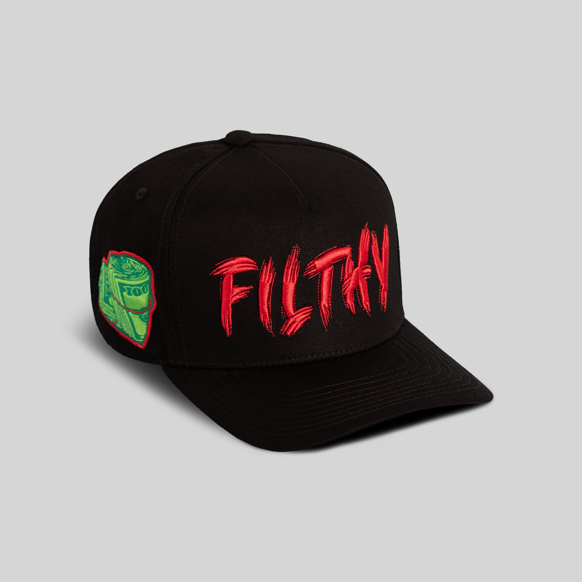 FILTHY BLACK TWILL TRUCKER