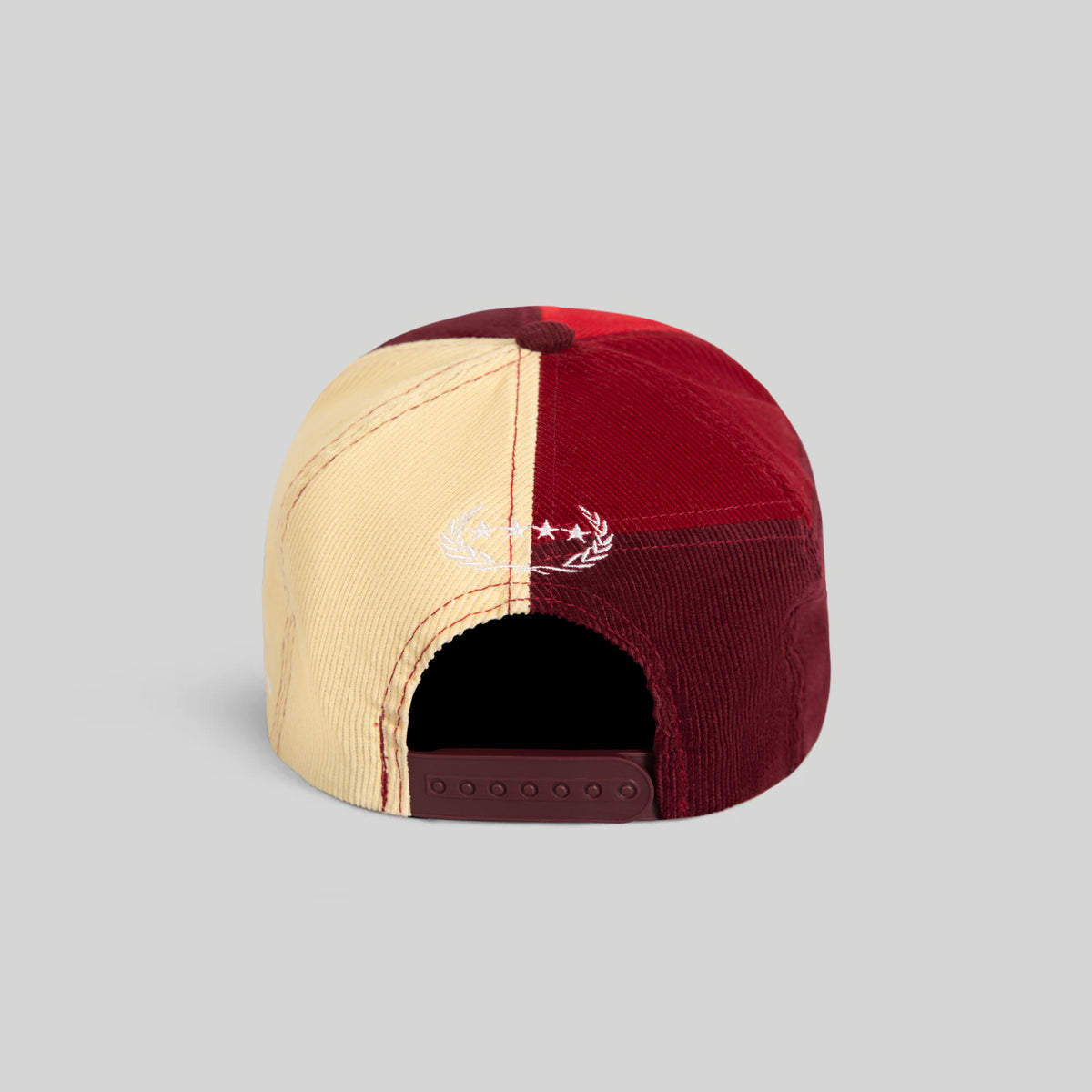 FIELD GRADE X KURVE STUDIO NY IS HEALING MULTI CORDUROY PATCHWORK TRUCKER