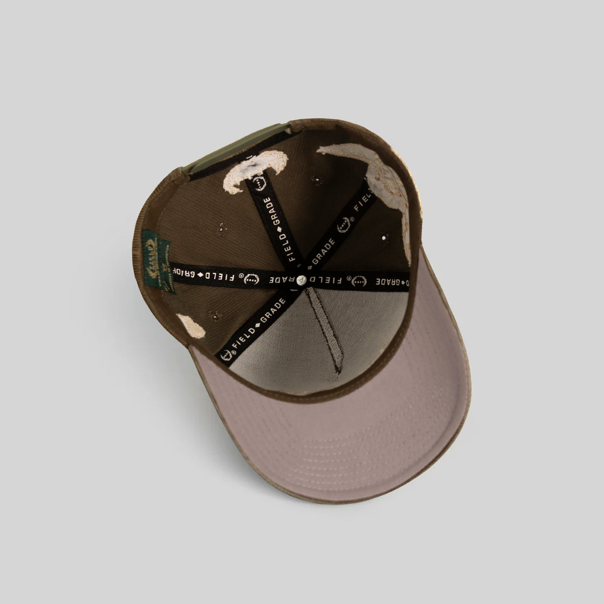 HOLY GRAIL WASHED CORDUROY OLIVE TRUCKER