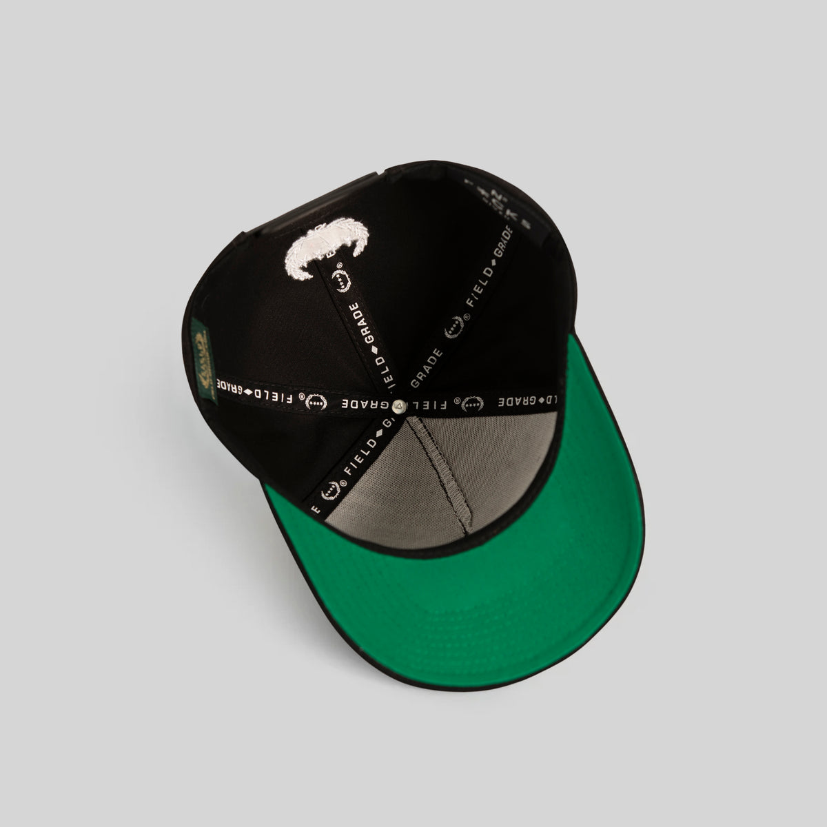 NO F*CKS GIVEN PEARL BLACK TWILL TRUCKER