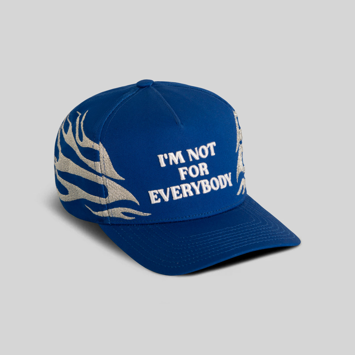 IM NOT FOR EVERYBODY TRIBAL FLAME TWILL TRUCKER