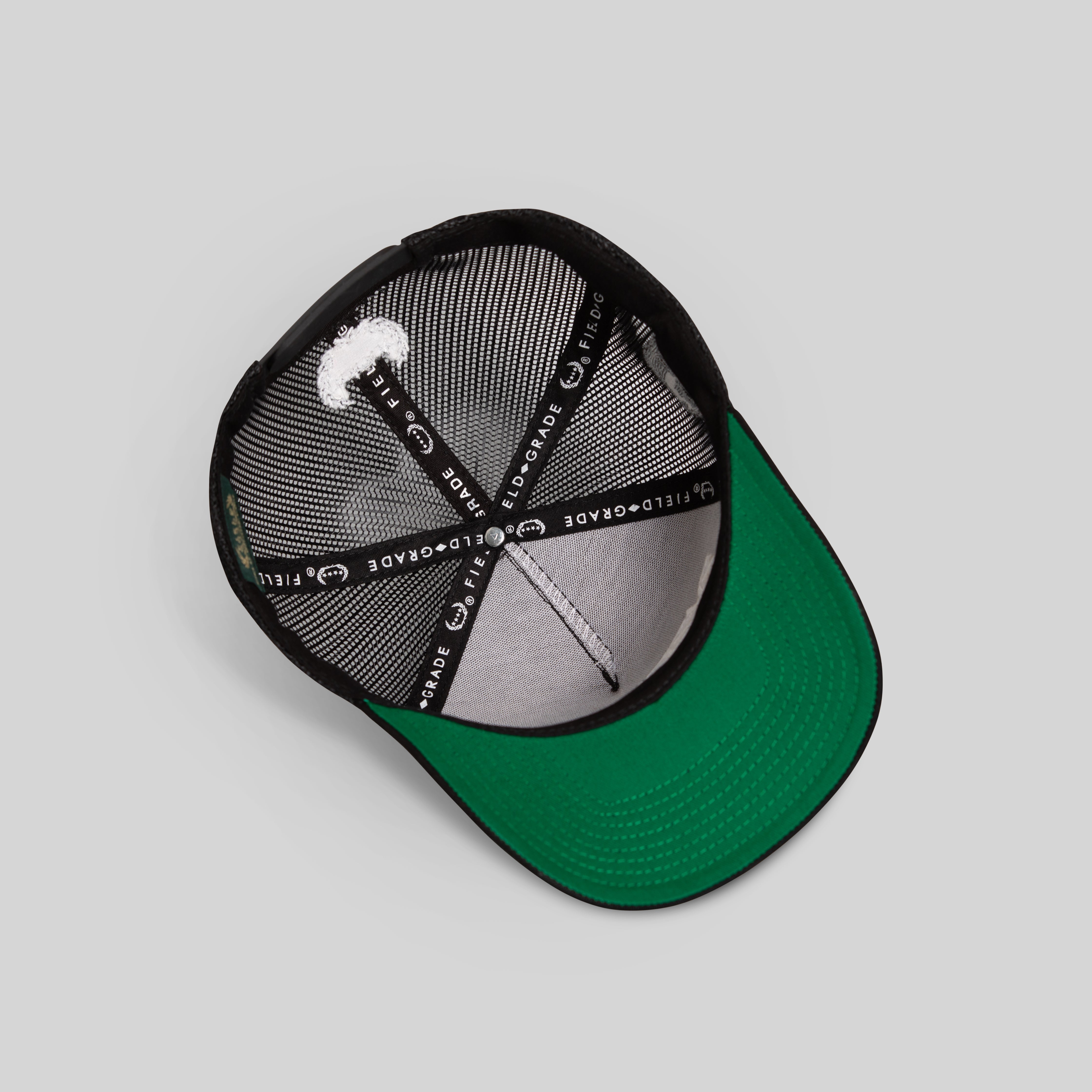 EVERYBODY GOTTA EAT BLACK TWILL MESH TRUCKER