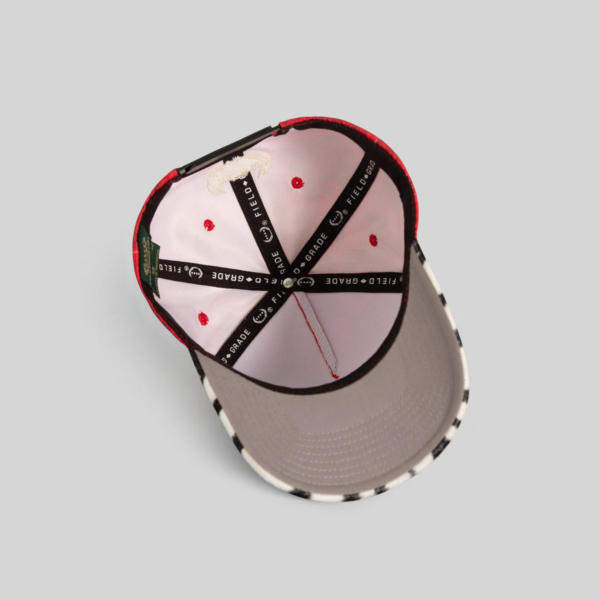 RESPECTFULLY JACQUARD FAUX ZEBRA TWILL TRUCKER