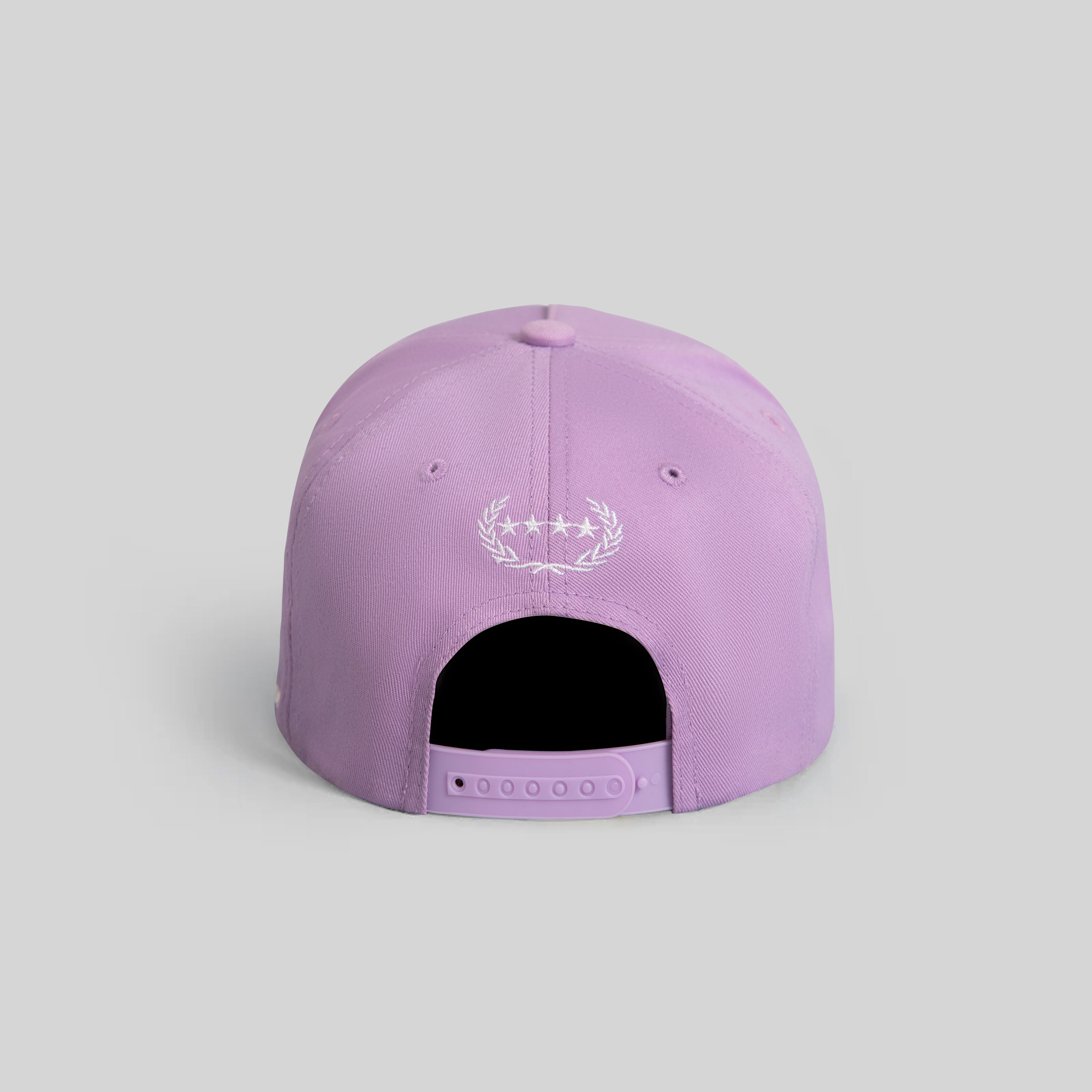 NO F*CKS GIVEN LAVENDER TWILL TRUCKER