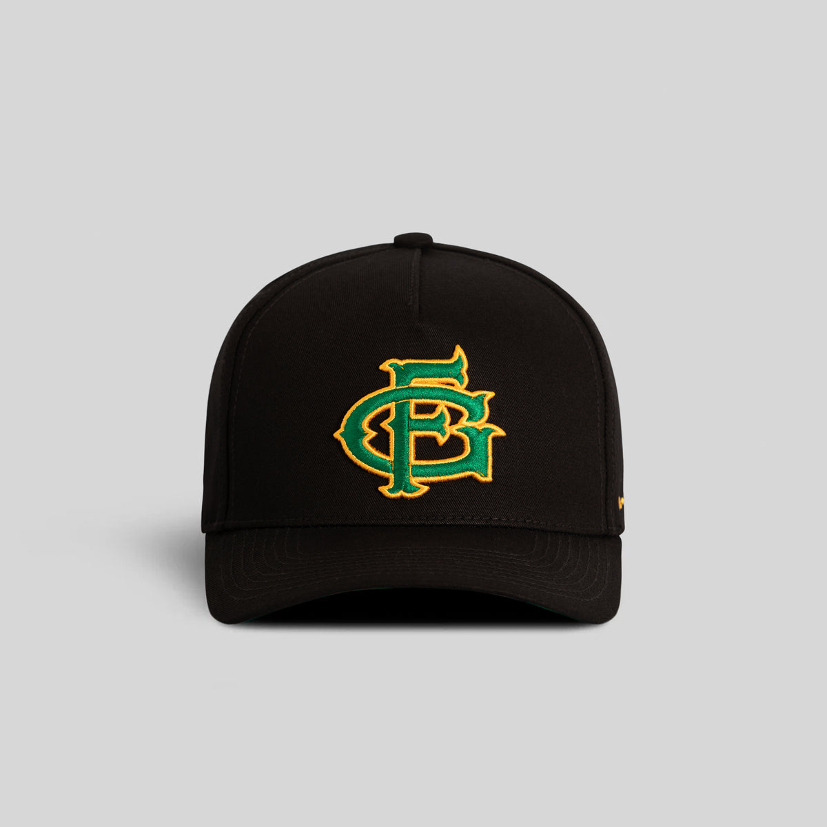 FIELD GRADE SPORTS BLACK TWILL TRUCKER