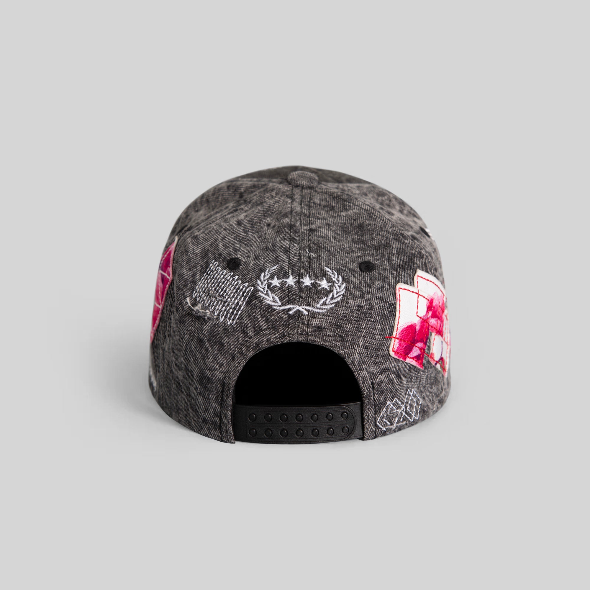 BY ANY MEANS SASHIKO WASHED DENIM TRUCKER