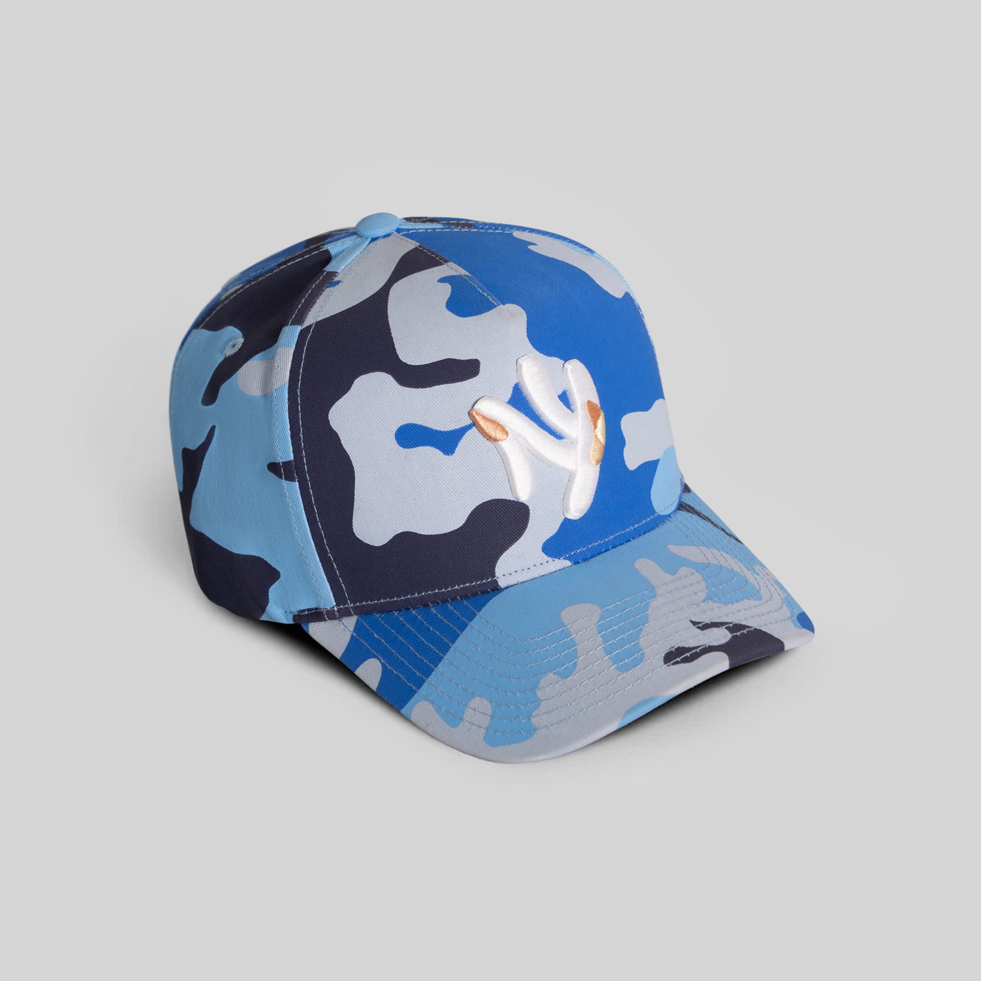 FIELD GRADE X KURVE STUDIO NY IS HEALING ICY TWILL TRUCKER