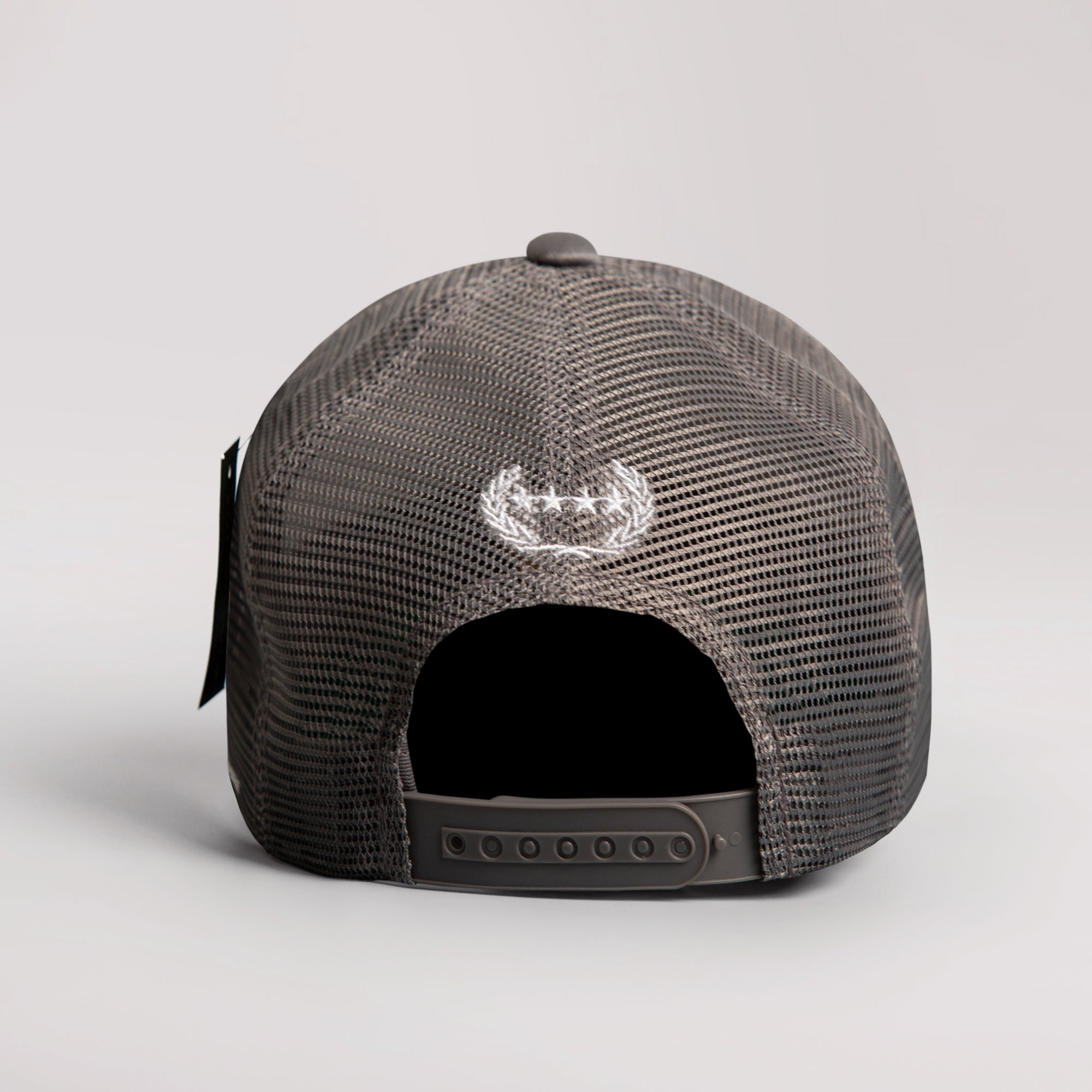 RESPECTFULLY COOL GREY TRUCKER HAT
