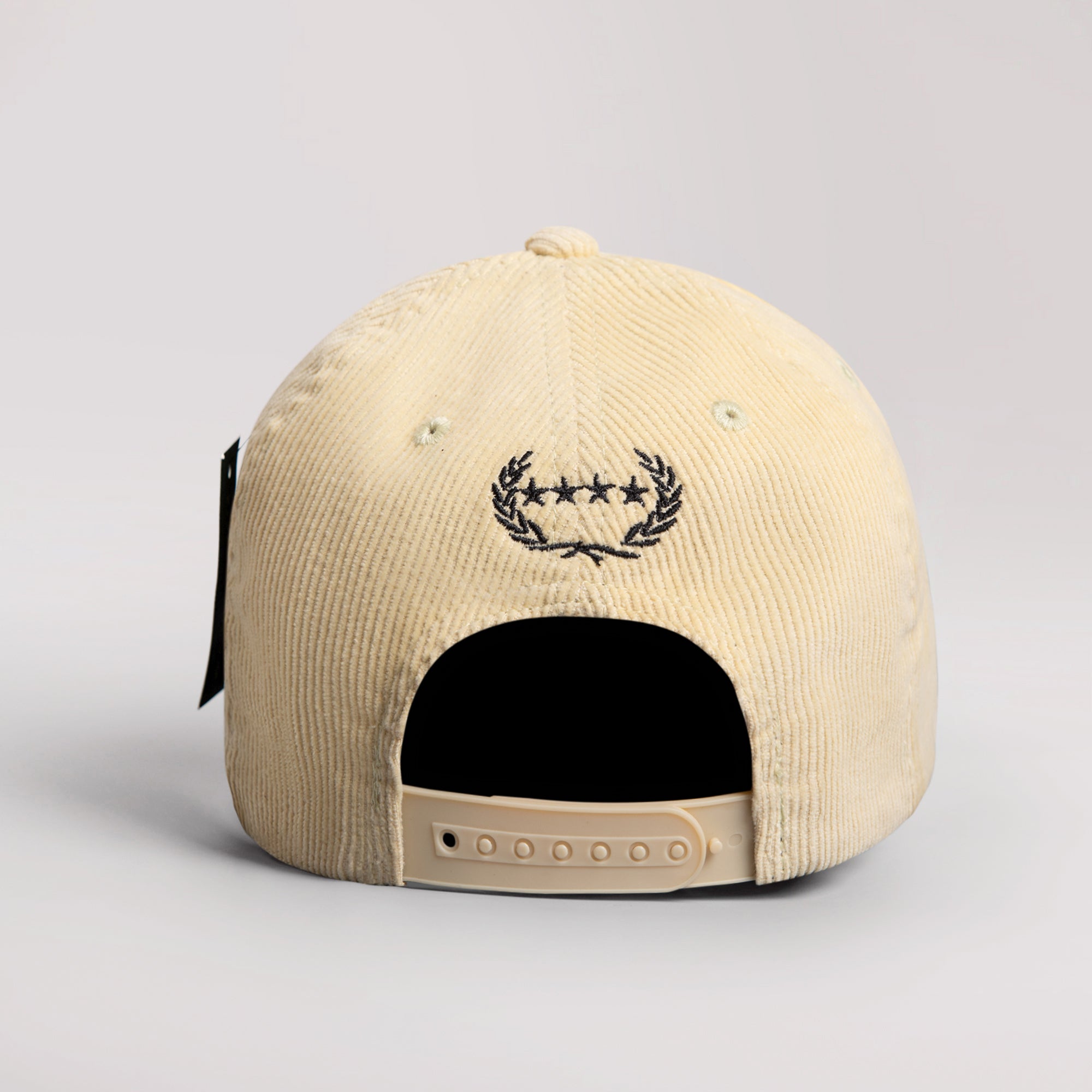 RESPECTFULLY SAND CORDUROY TRUCKER HAT