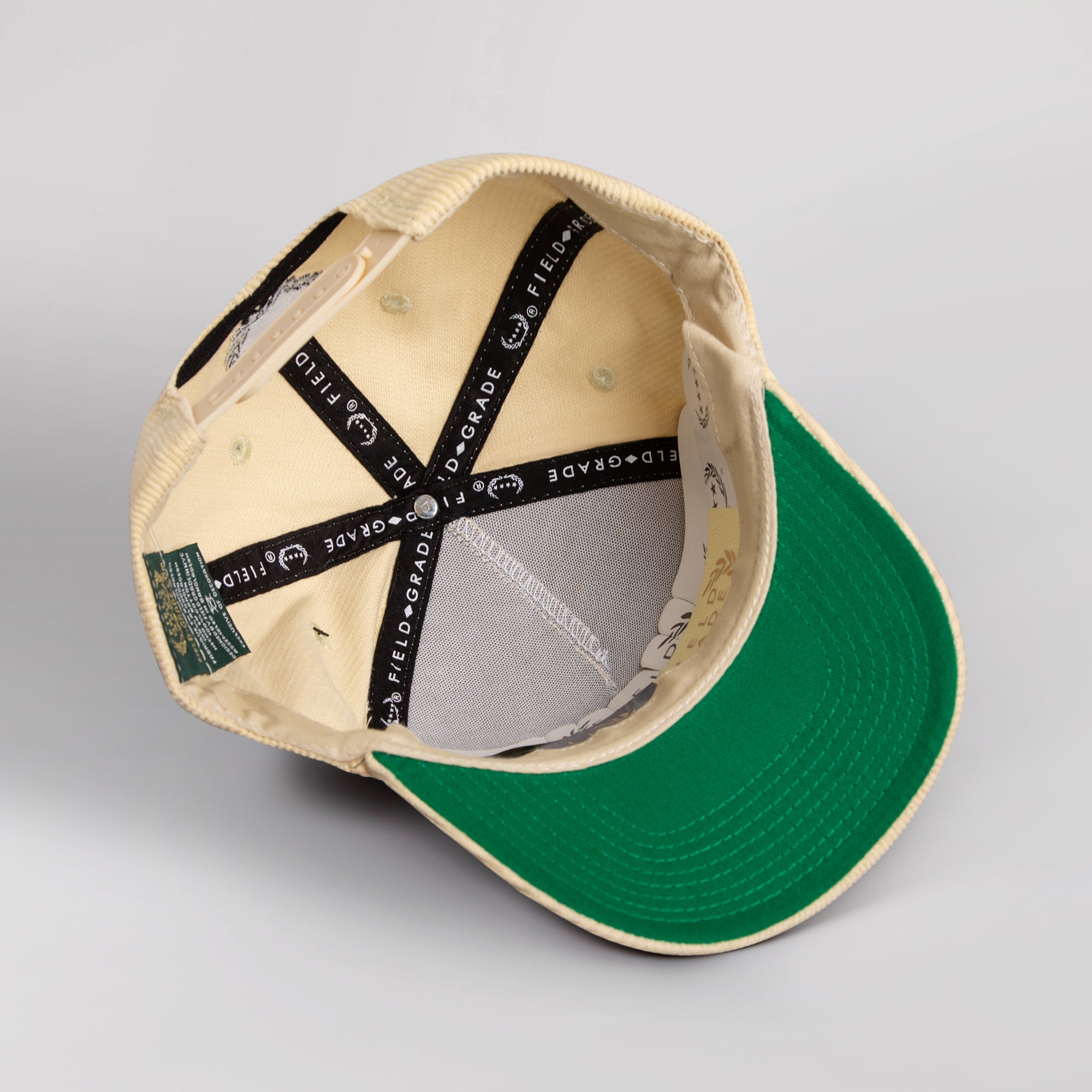 RESPECTFULLY SAND CORDUROY TRUCKER HAT