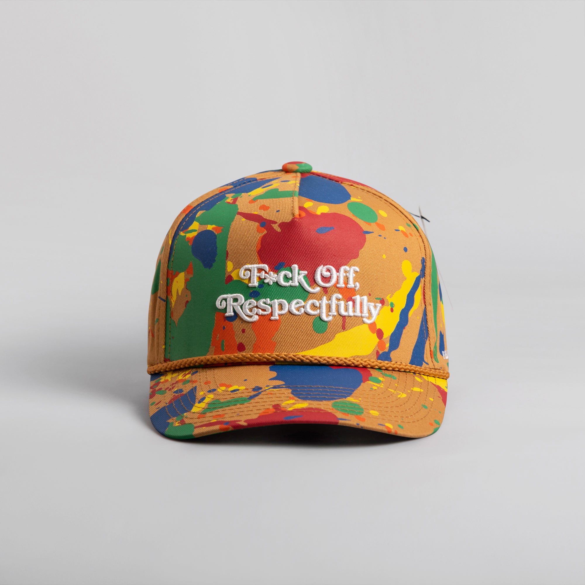 RESPECTFULLY PRIMARY SPLATTER TRUCKER HAT