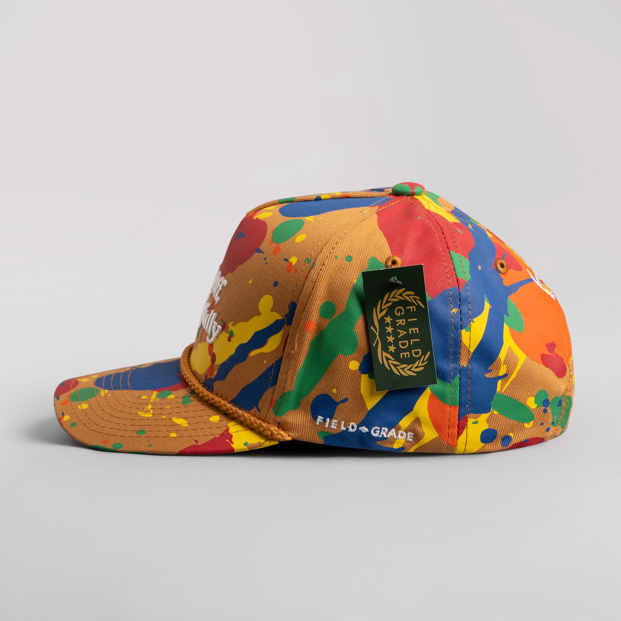 RESPECTFULLY PRIMARY SPLATTER TRUCKER HAT