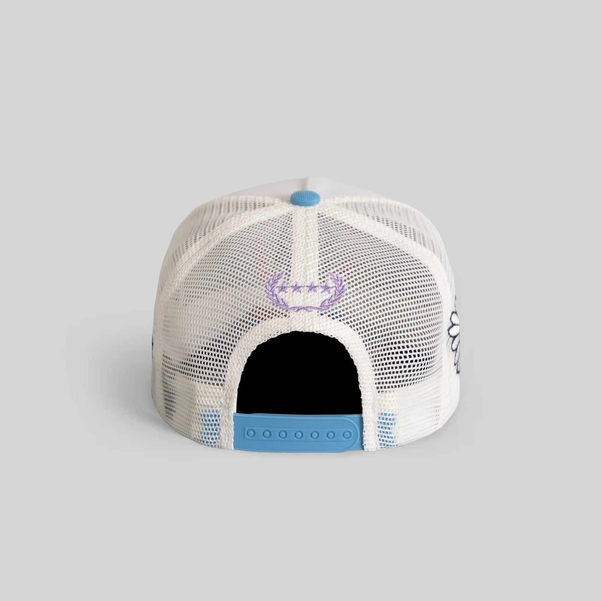 I FEEL FINE SUMMER OFF WHITE UNI BLUE MESH TRUCKER
