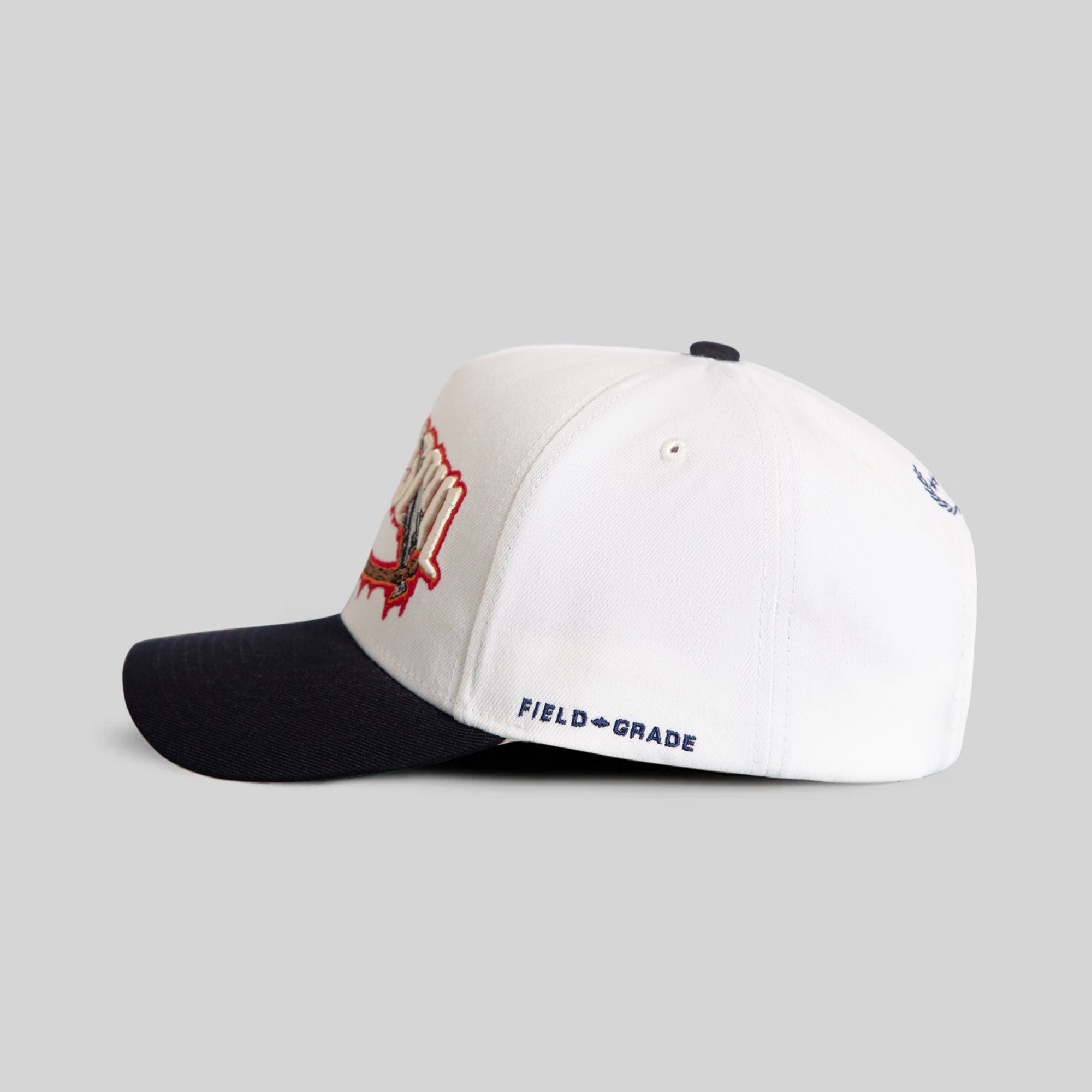 SOLD MY SOUL OFF WHITE NAVY TRUCKER