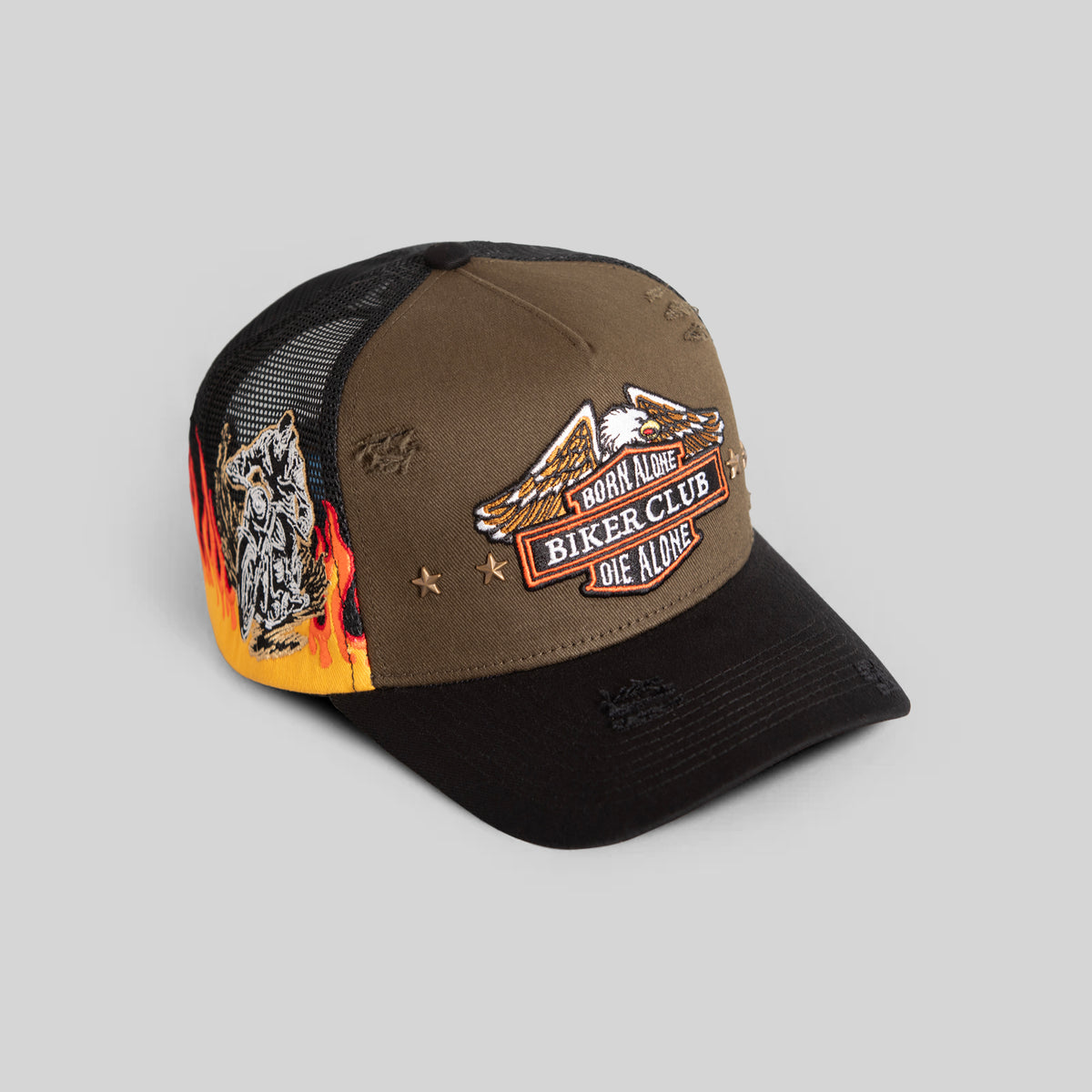 LV distressed hat -can come in multiple colors SKYLAB NASA APOLLO 11 30TH ANNIVERSARY WHEAT RELAXED FIT  main image 4