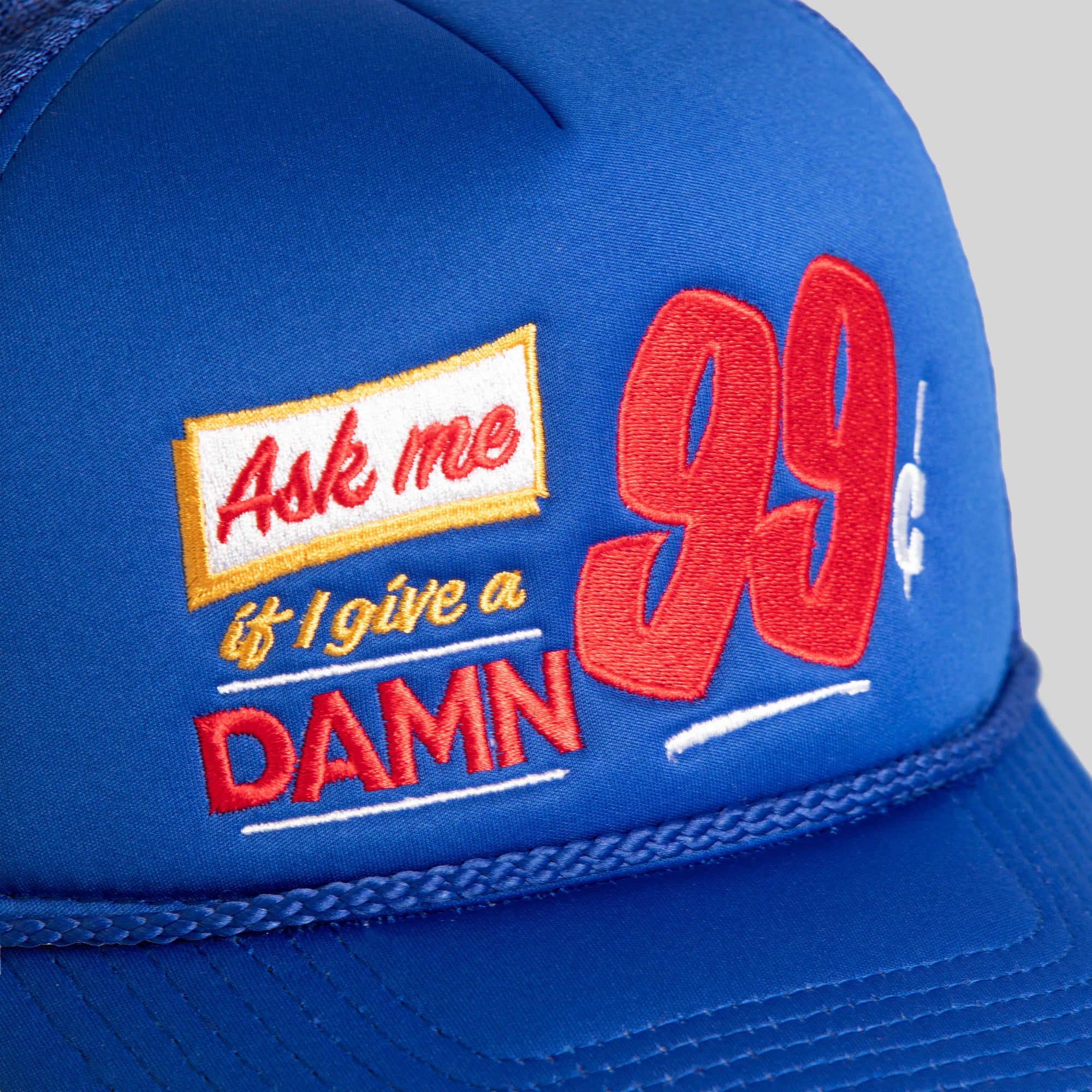 ASK ME GAME ROYAL TRUCKER HAT