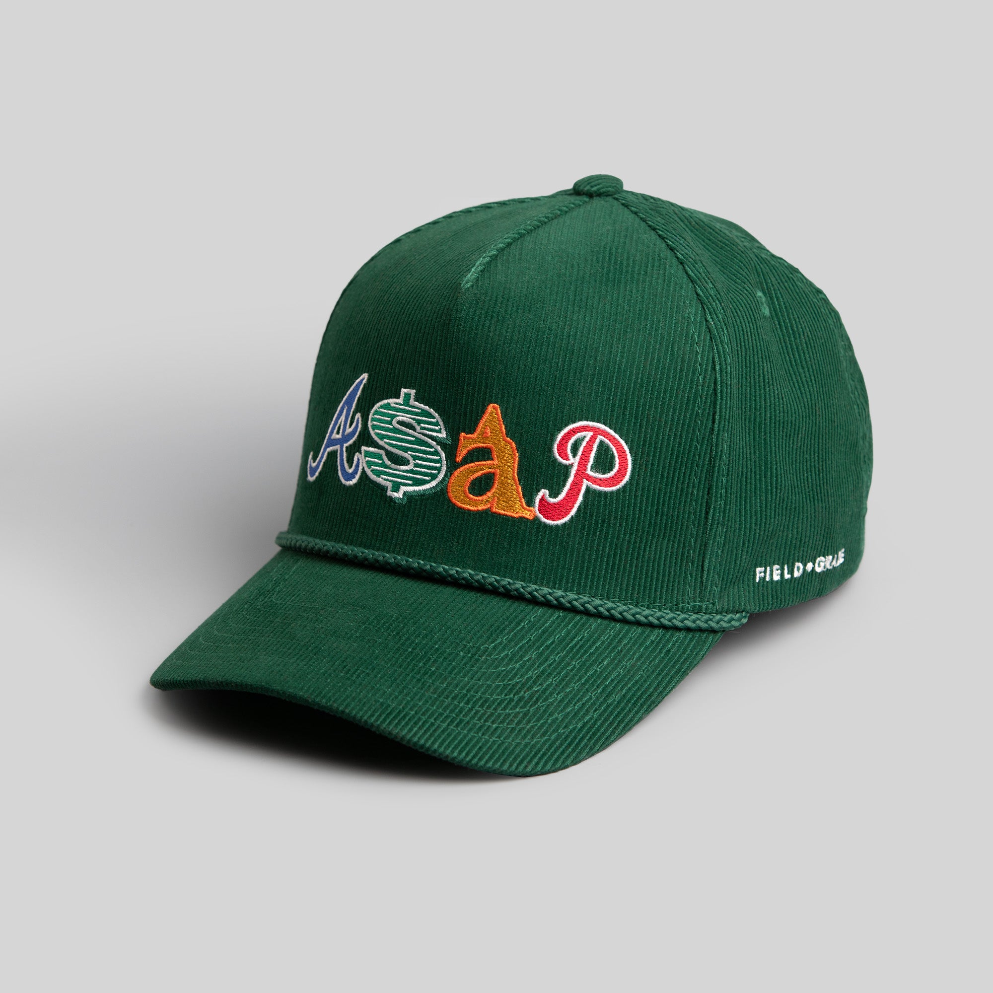 ASAP FG GREEN CORDUROY TRUCKER