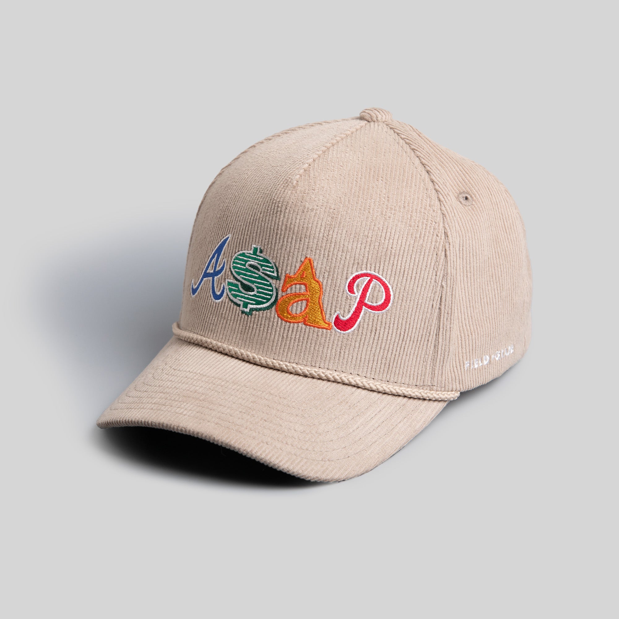 ASAP WARM GREY CORDUROY TRUCKER
