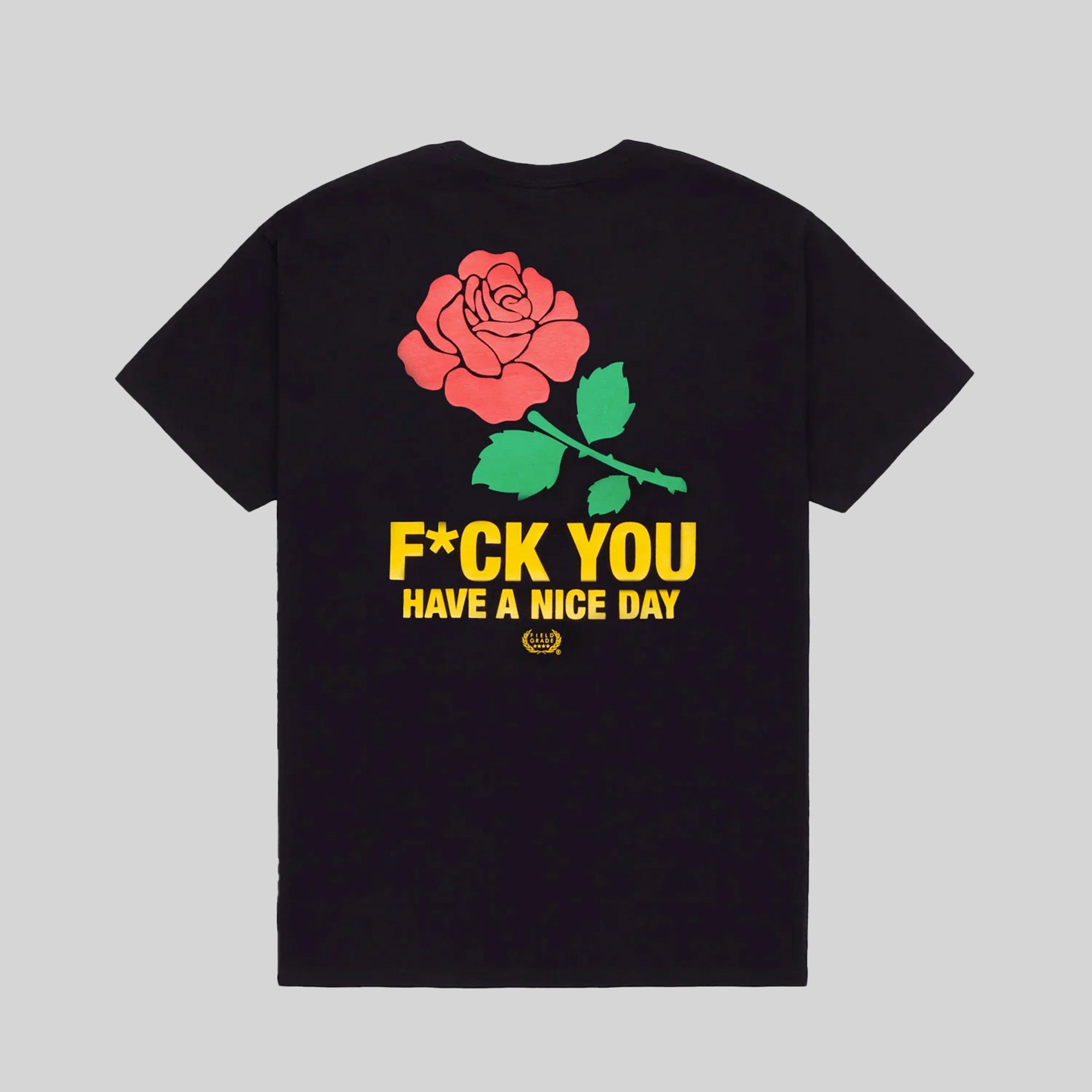 HAVE A NICE DAY - BLACK TEE