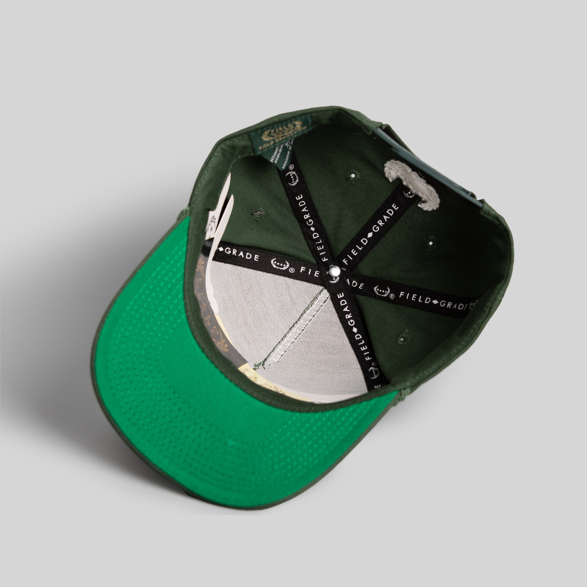 NO F*CKS GIVEN FG GREEN TRUCKER HAT